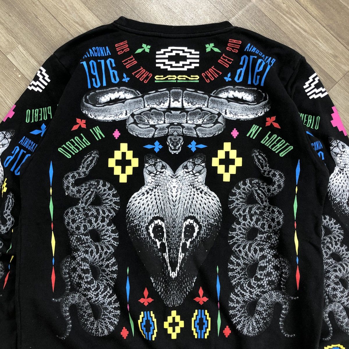 Marcelo Burlon Marcelo Burlon Patagonia Snack Skin Full Print Sweatshirt Size US S / EU 44-46 / 1 - 13 Thumbnail