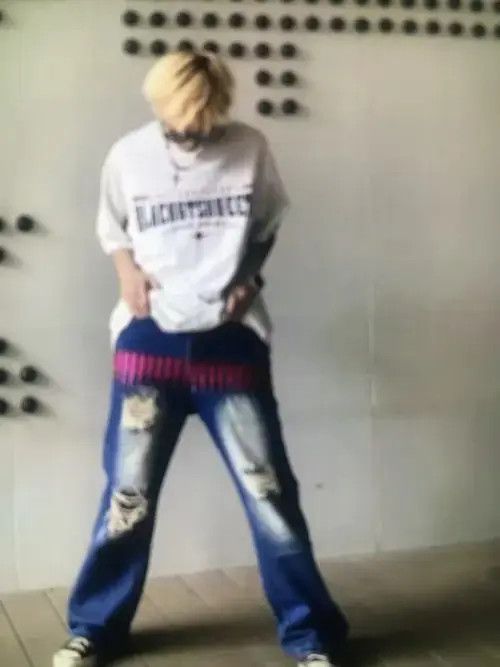 Other American Hip-hop Retro Loose Wide-Leg Pants Size US 35 - 3 Thumbnail