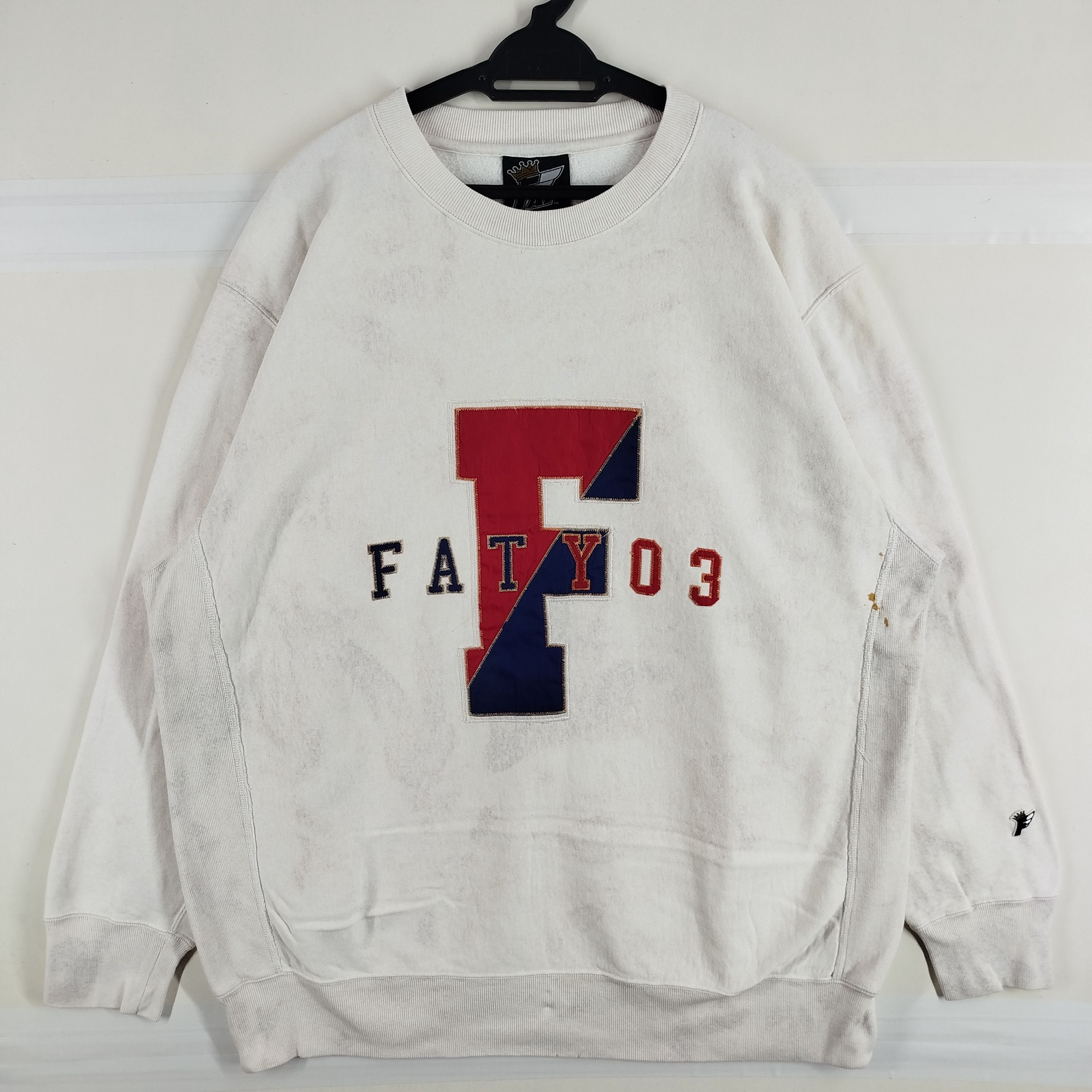 Fat Tokyo Fat Tokyo Embroidery Big Logo Big Spell Out Acid Wash Size US XXL / EU 58 / 5 - 1 Thumbnail