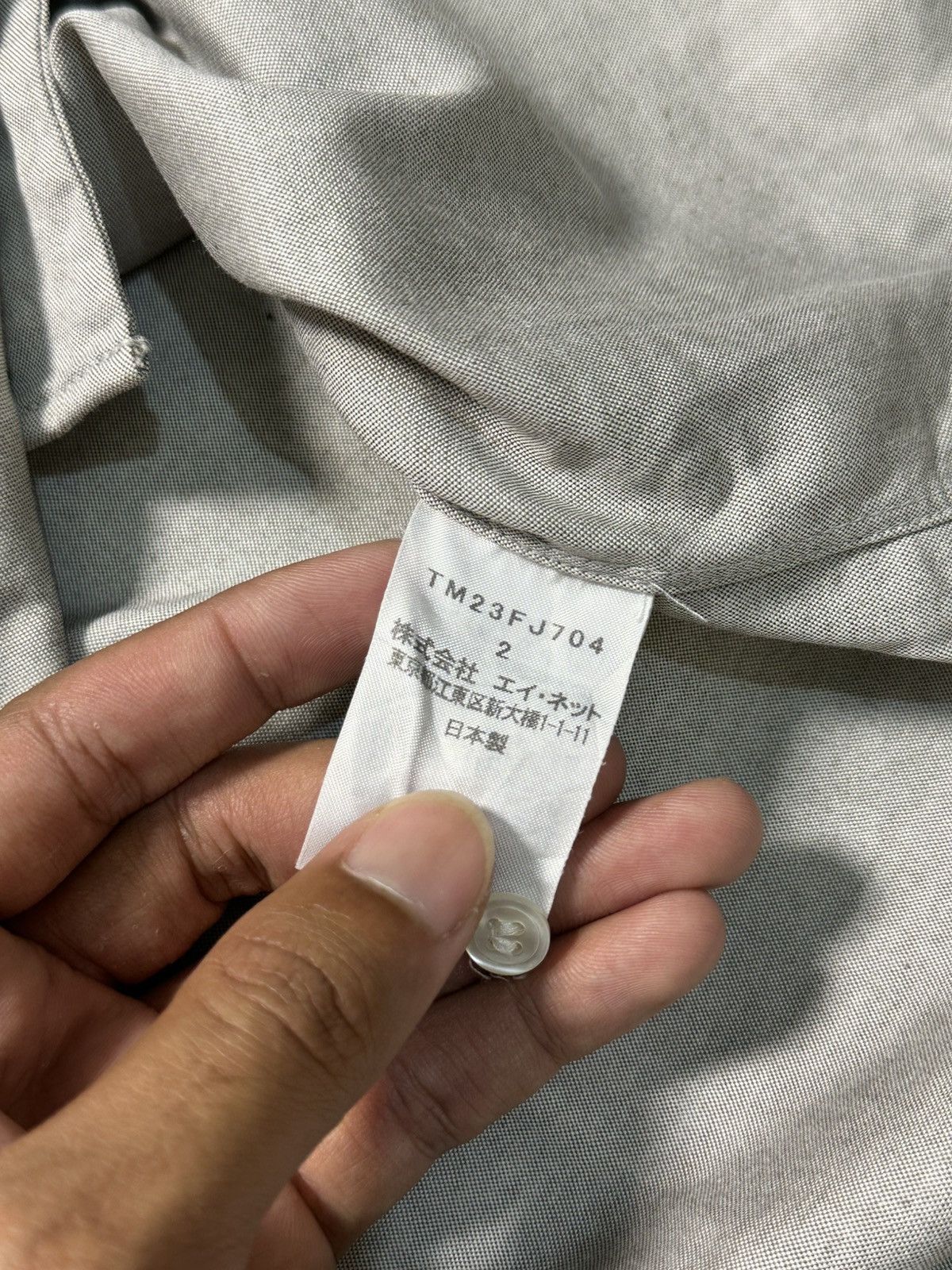 If Six Was Nine Tsumori Cisato by Issey Miyake Long Sleeve Shirt Size US M / EU 48-50 / 2 - 7 Thumbnail