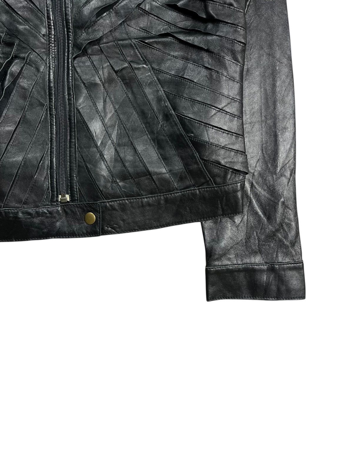 14th Addiction Old Vice Fairy - Vkei Style Leather Jacket Size L / US 10 / IT 46 - 4 Thumbnail