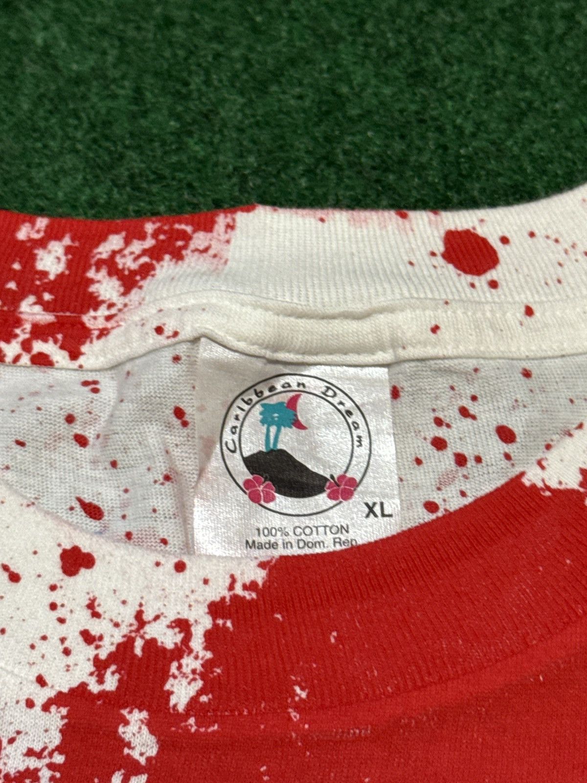 Vintage We Need Jesus In The USA Flag All Over Print XL 90s T Shirt Size US XL / EU 56 / 4 - 4 Thumbnail