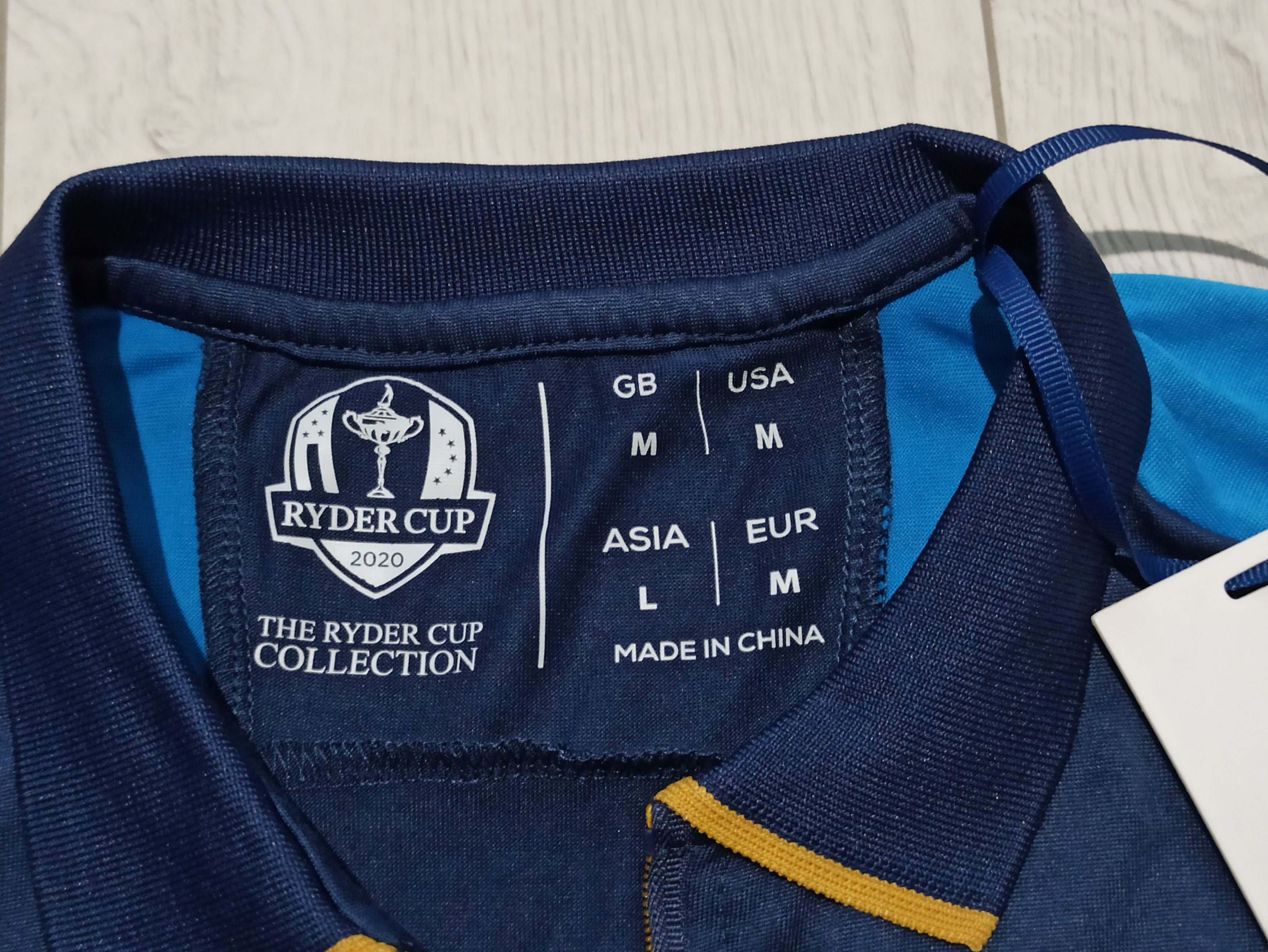 Other Ryder Cup 2020 Zip Polo T Shirt Size US M / EU 48-50 / 2 - 5 Thumbnail