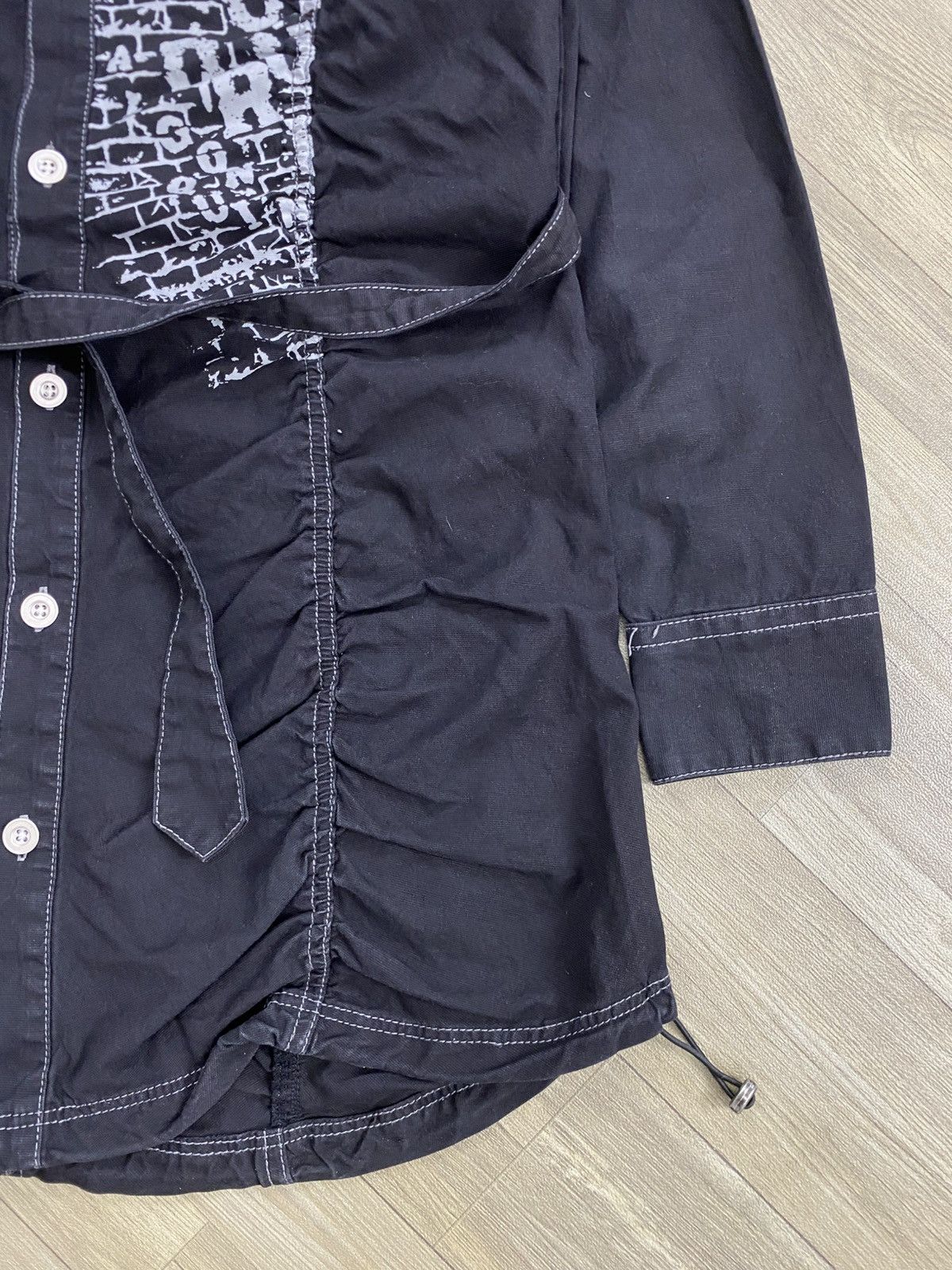 If Six Was Nine Algonquins Bondage Punk LGB Style Button Up Coat Jacket Size US L / EU 52-54 / 3 - 8 Thumbnail