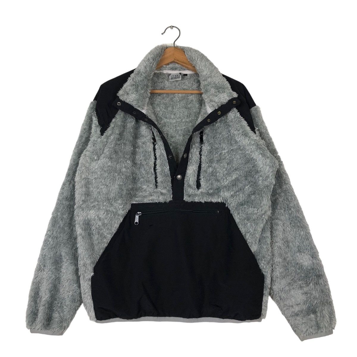Japanese Brand 🔥Vintage Fleece Jacket Sierra Design Anorak Pull Over Size US L / EU 52-54 / 3 - 11 Thumbnail