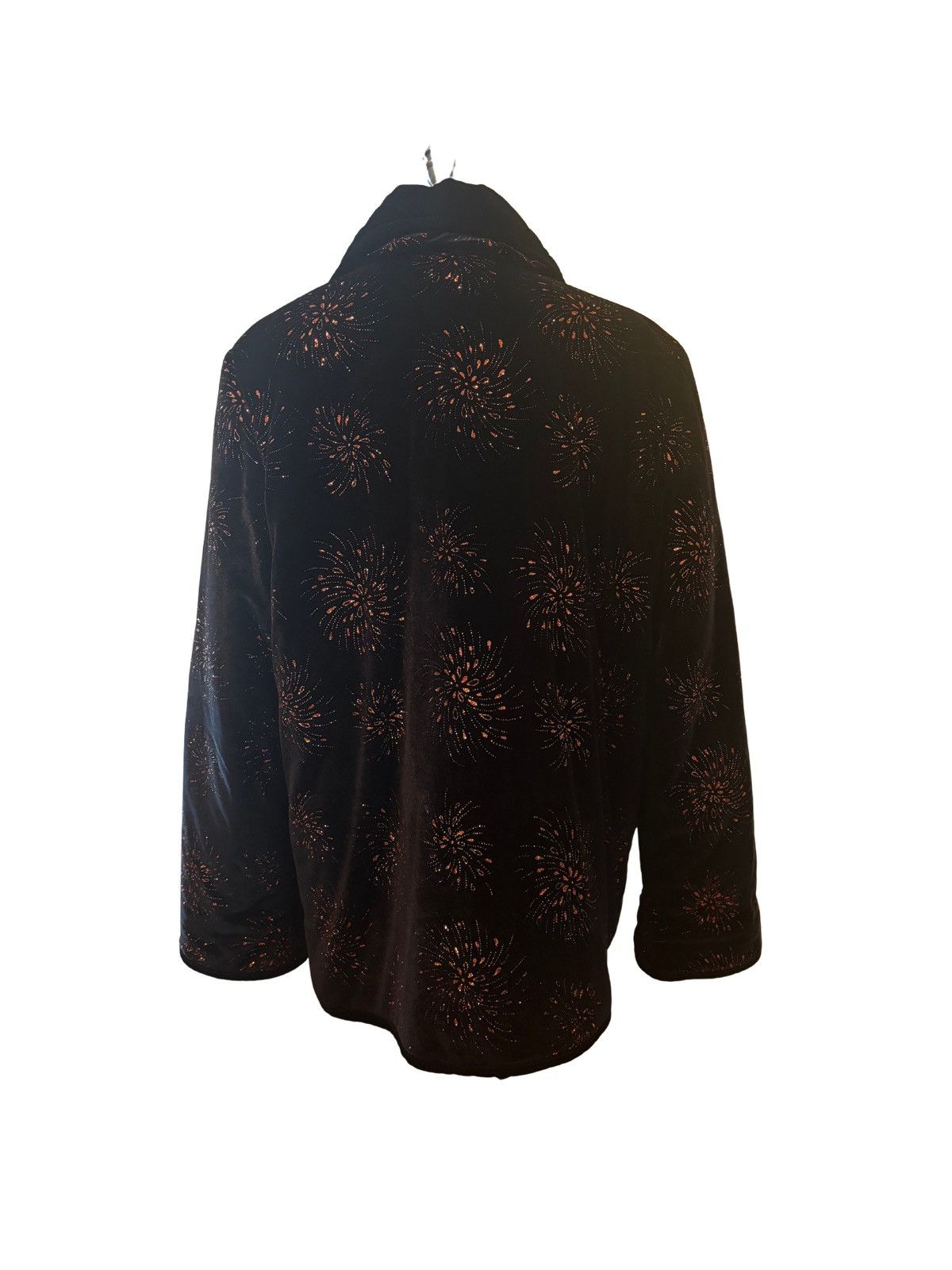 Other Women’s black velvet feel Jacket.wj1214 Size XXL / US 16-18 / IT 52-54 - 6 Thumbnail