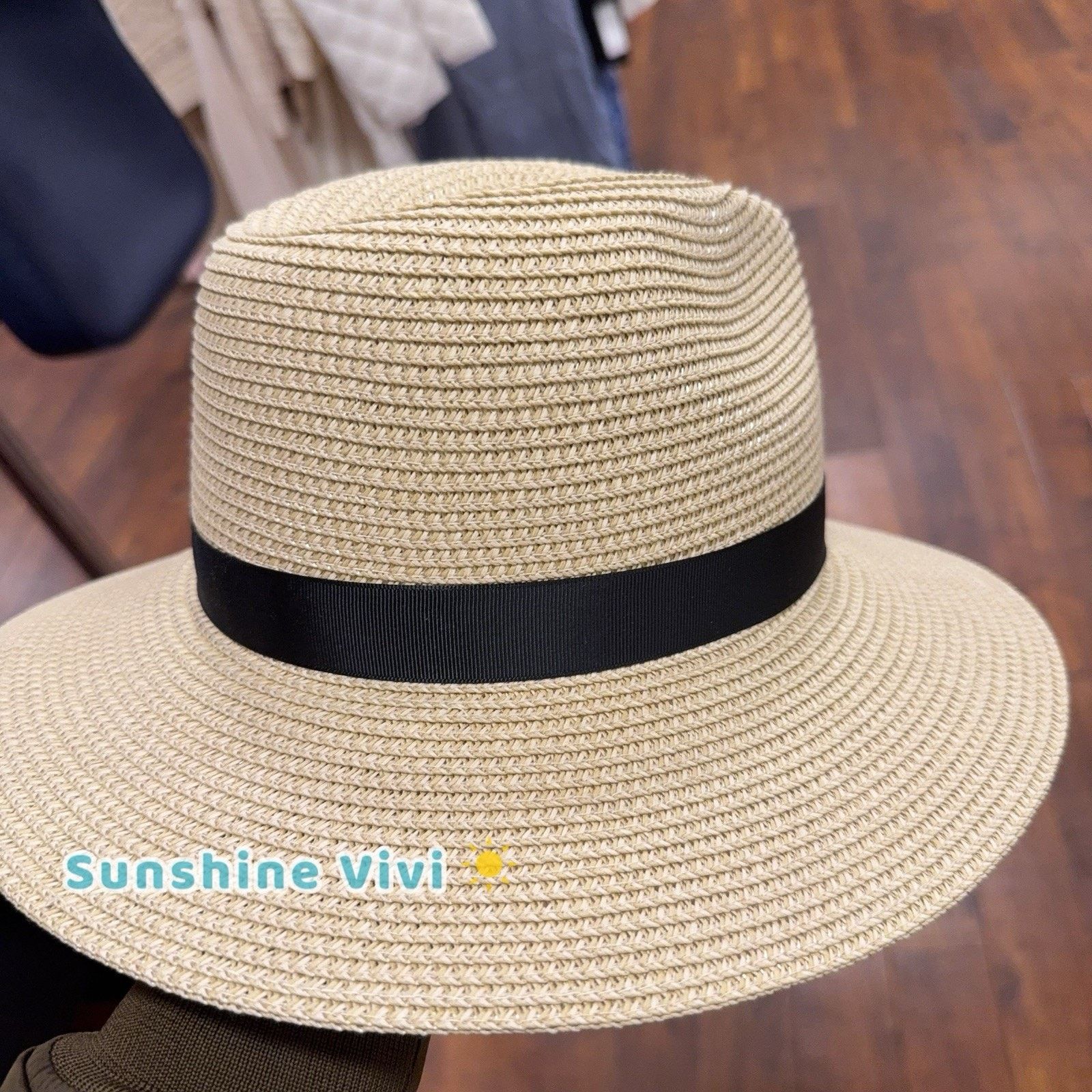 Lauren Ralph Lauren NWT Packable Straw Fedora Lauren Ralph Lauren one size Size ONE SIZE - 3 Thumbnail