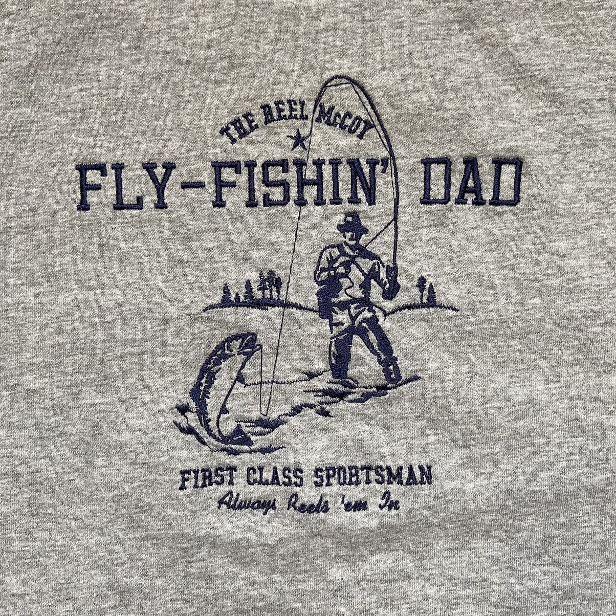 Other Fly Fishin’ Dad Logo T-Shirt Size Men’s M/L Size US M / EU 48-50 / 2 - 5 Thumbnail