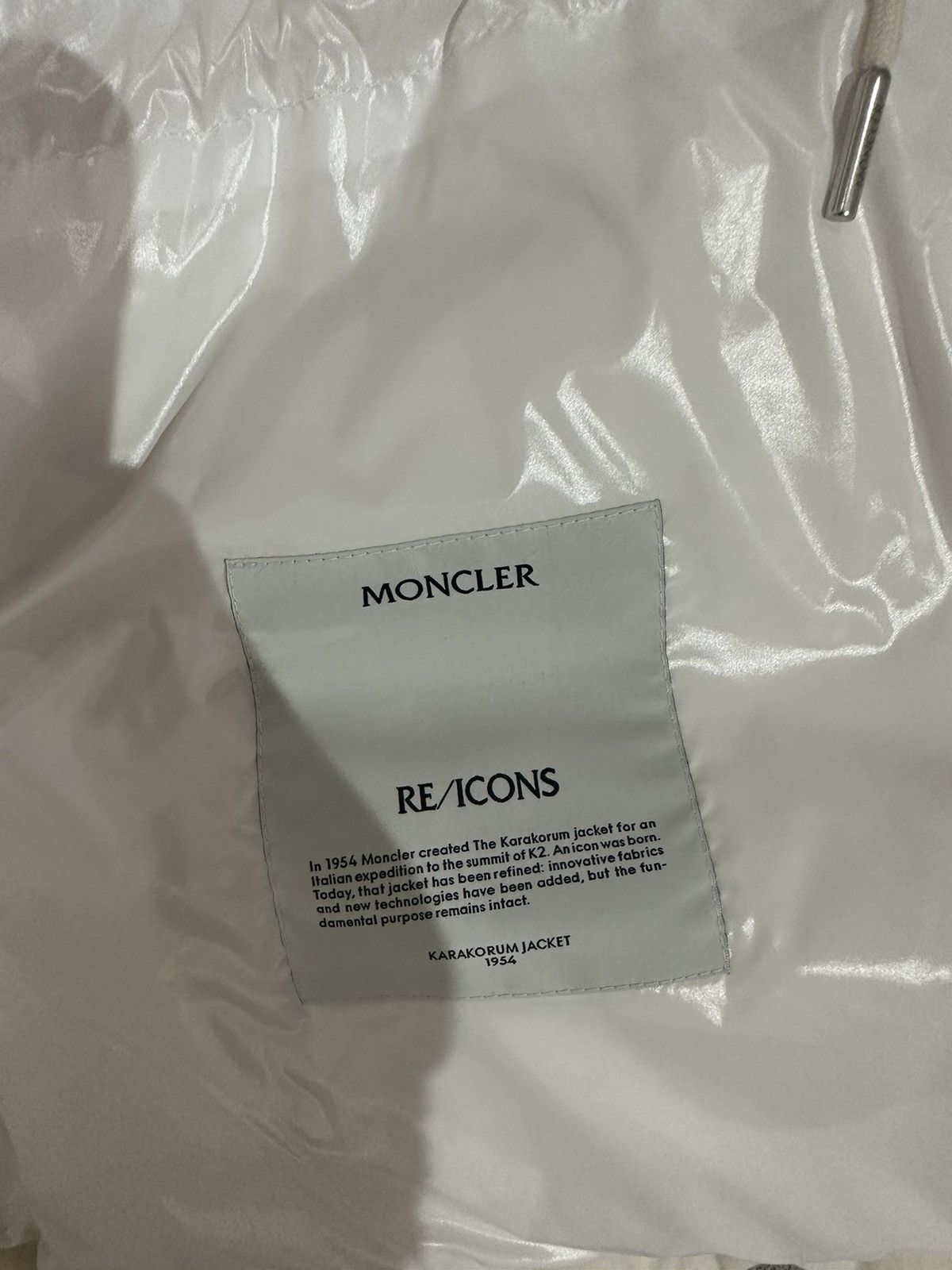 Moncler Moncler off white Karakorum jacket Size US L / EU 52-54 / 3 - 2 Thumbnail