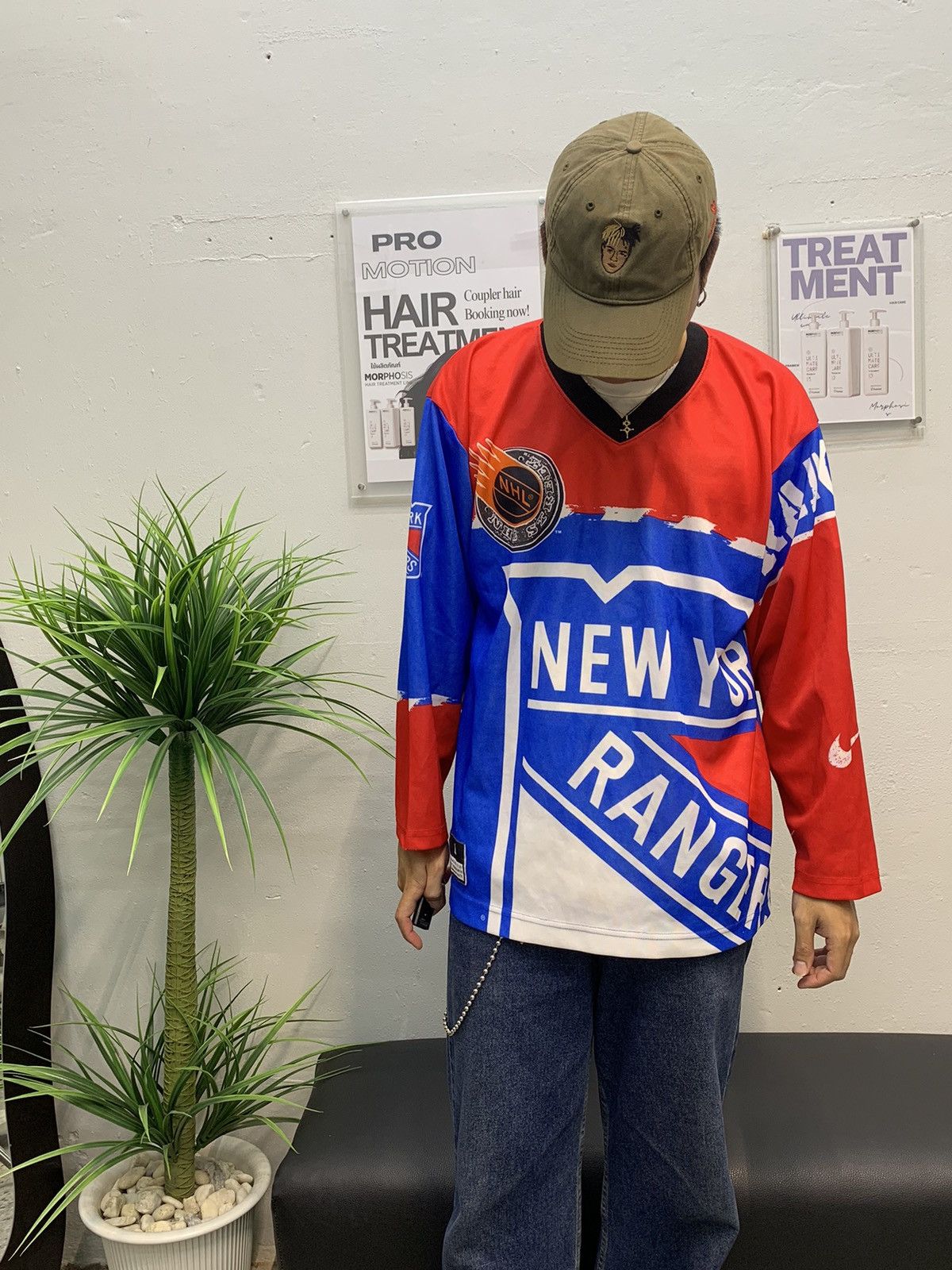 Nike Nike New York Rangers Jersey NHL Fan Apparel & Souvenirs. Size US L / EU 52-54 / 3 - 7 Thumbnail