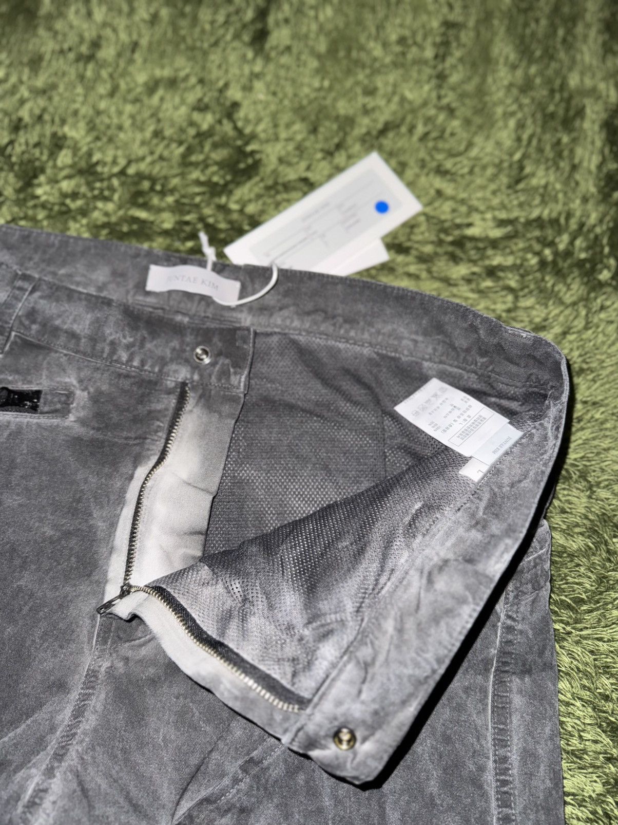 Juntae Kim [L] JUNTAE KIM Gathered Twist Dyed Shell Trousers Size US 34 / EU 50 - 3 Thumbnail