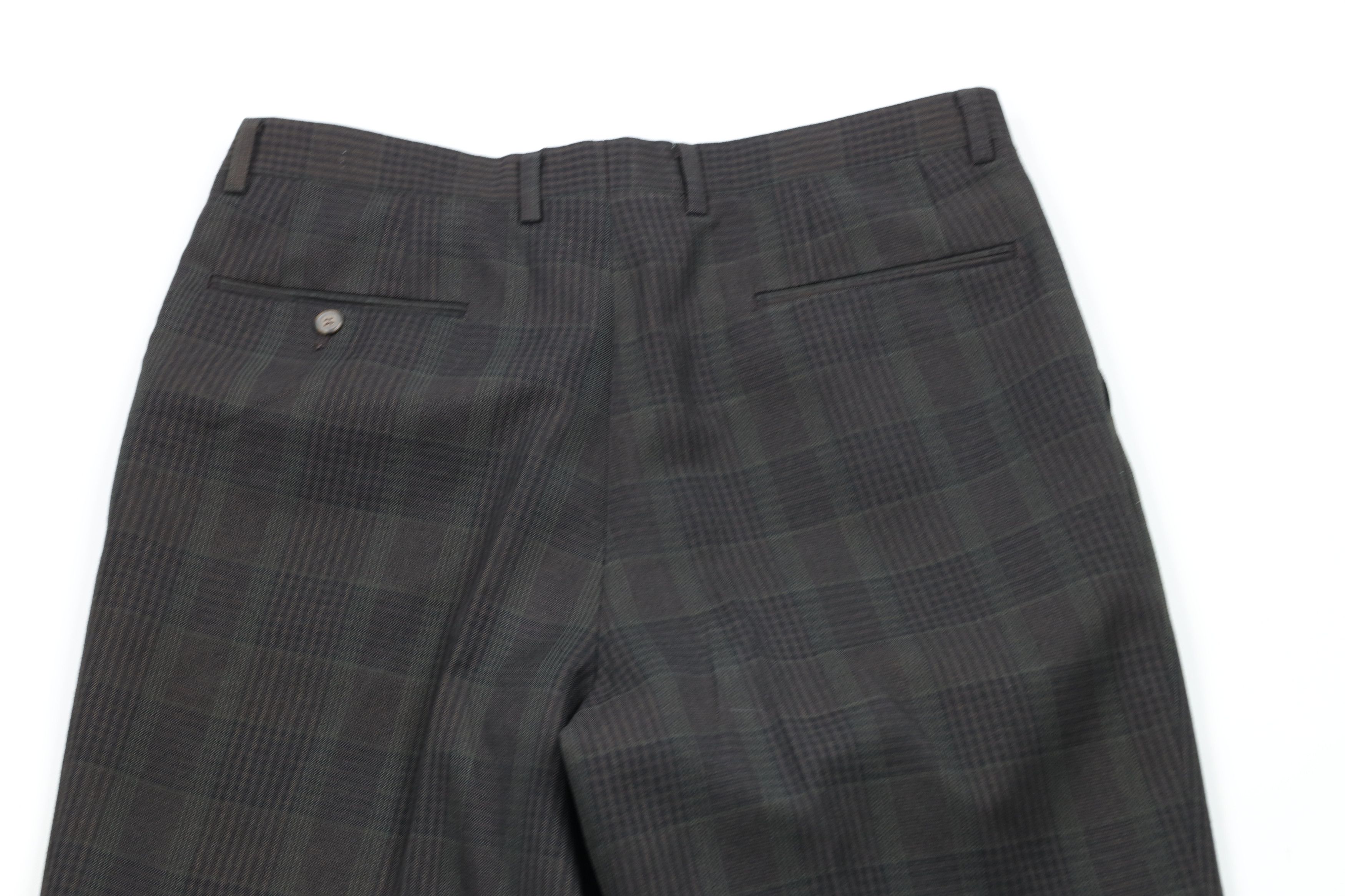 Vintage Vintage 90s Streetwear Cuffed Wide Leg Chino Pants Plaid Size US 32 / EU 48 - 9 Thumbnail