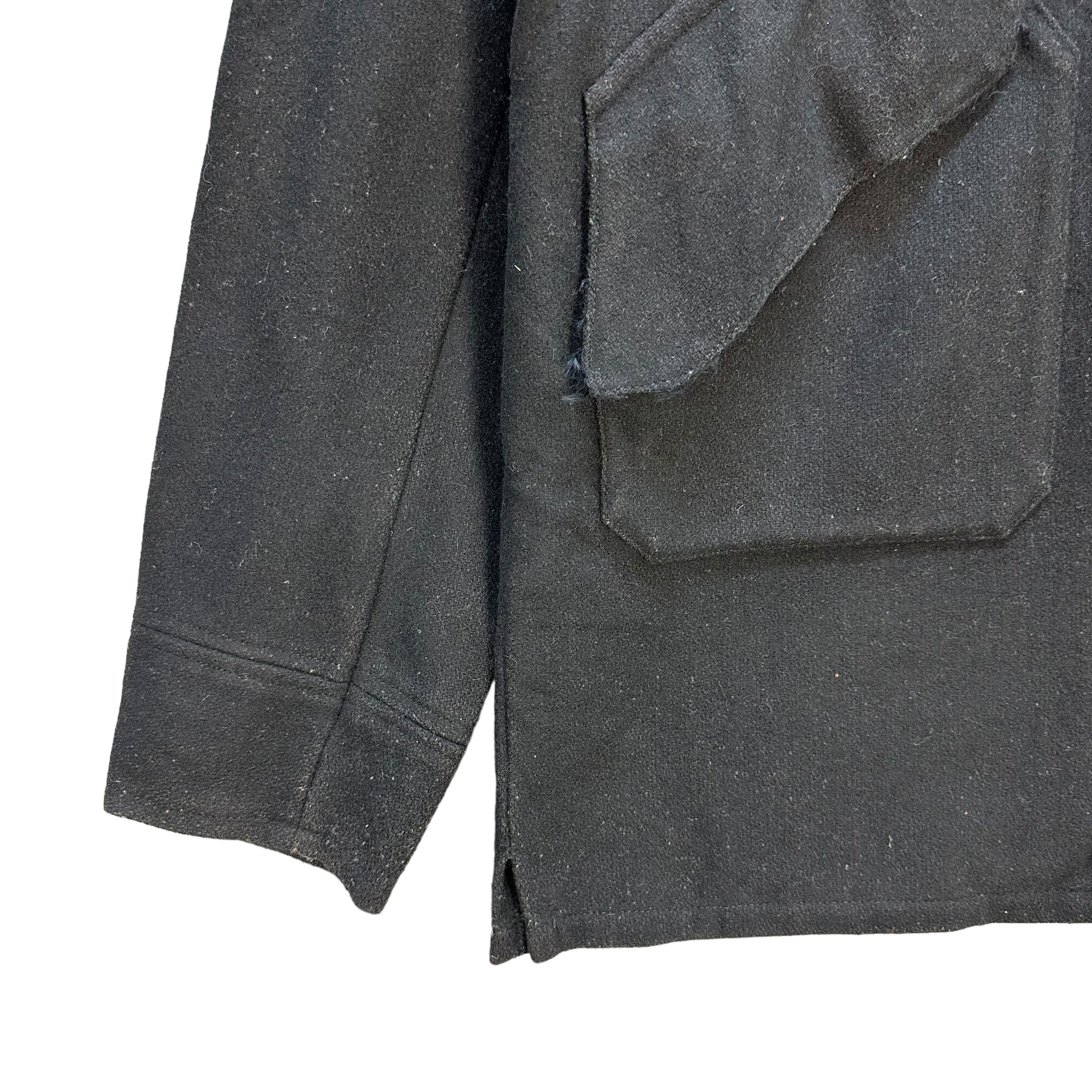 Japanese Brand NO IDEA NO GAIN Made in England Wool Hooded Jacket #A46-1084 Size US L / EU 52-54 / 3 - 4 Thumbnail