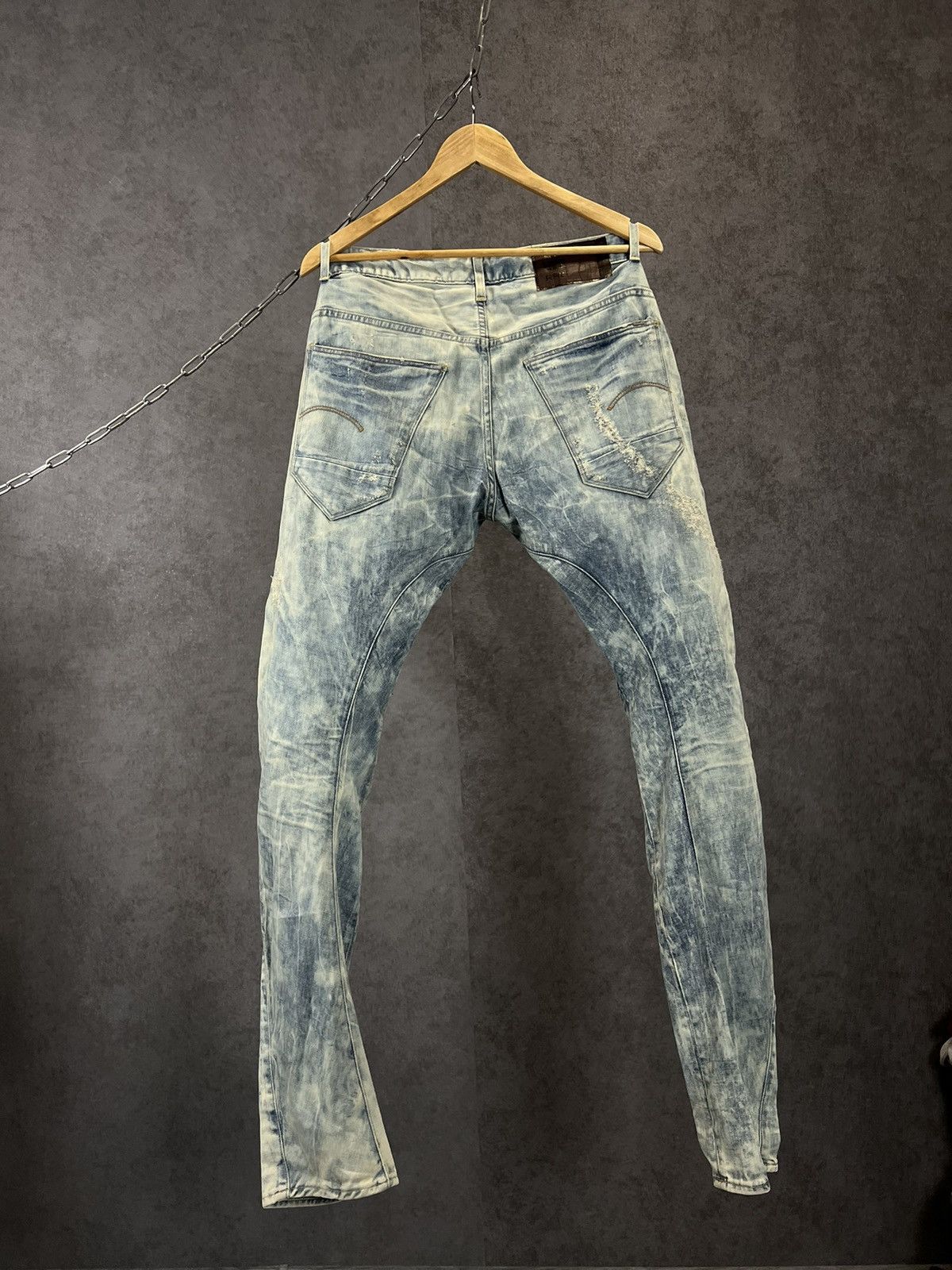 G-Star G Star Raw 3D distressed denim jeans Size US 32 / EU 48 - 10 Thumbnail