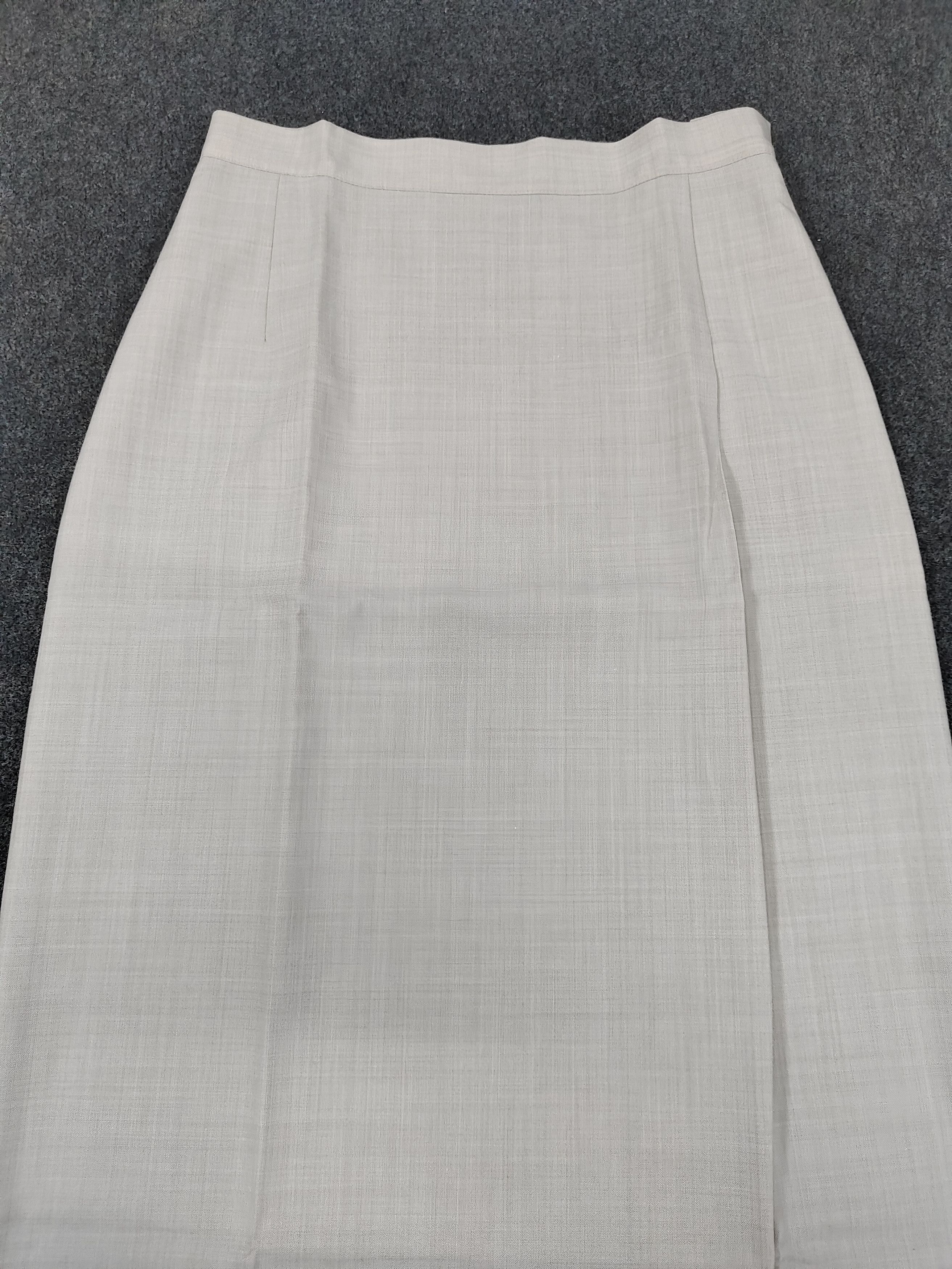 Yohji Yamamoto SAMPLE🔥Y's Yohji Yamamoto Tailored Colomn Skirt Size 29" - 2 Thumbnail