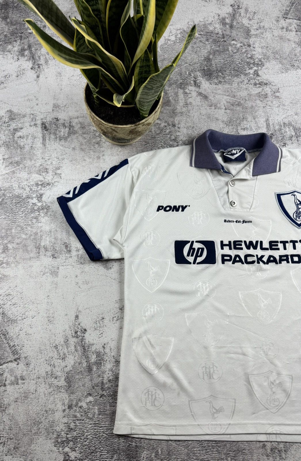 PONY TOTTENHAM HOTSPUR 1995/1997 Football Shirt Jersey Kit Size US L / EU 52-54 / 3 - 2 Thumbnail
