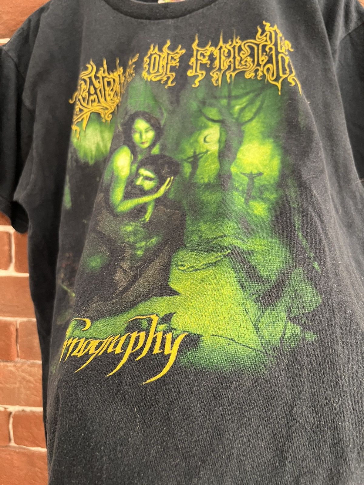 Band Tees Rare Vintage 00s Cradle Of Filth Thornography Metal Tshirt L Size US L / EU 52-54 / 3 - 4 Thumbnail