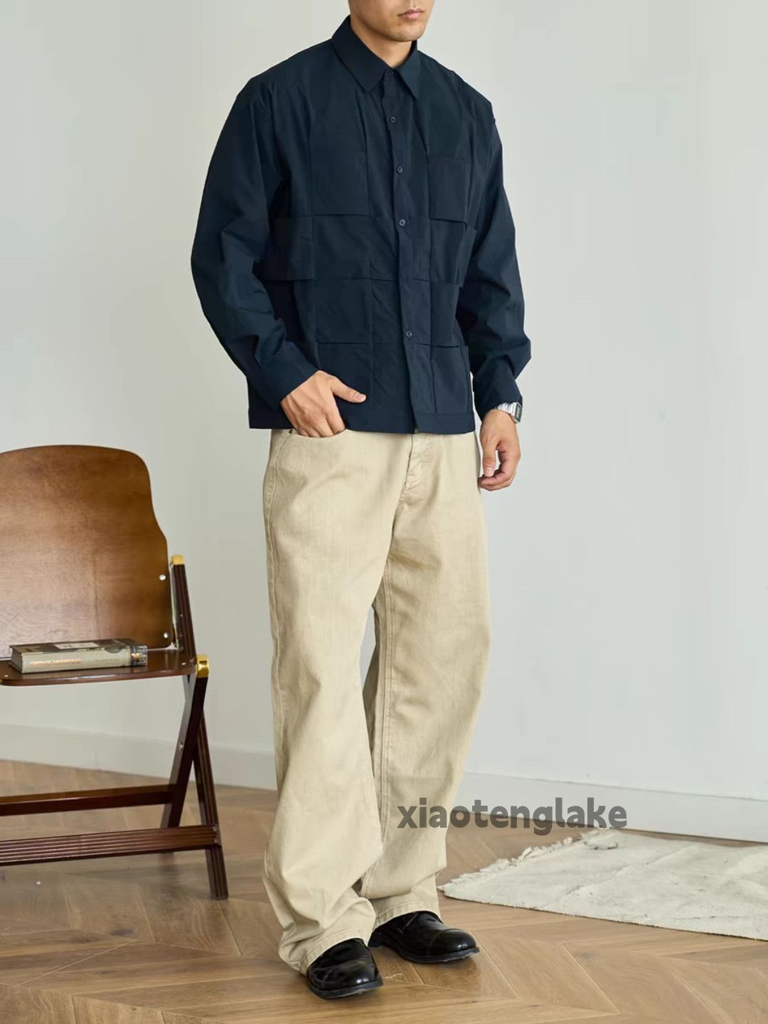 Designer × Vintage Utility cleanfit yuppie loose baggy outdoor patchwork shirt Size US XXL / EU 58 / 5 - 2 Thumbnail