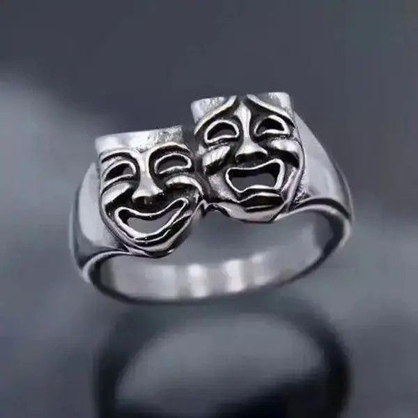 Jewelry Comedy Ring | Signet Ring| Men’s Ring | Women’s Ring Size ONE SIZE - 1 Thumbnail