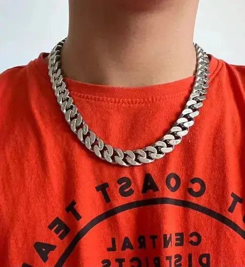 VIBE Cuban Chain Necklace Size ONE SIZE - 8 Thumbnail