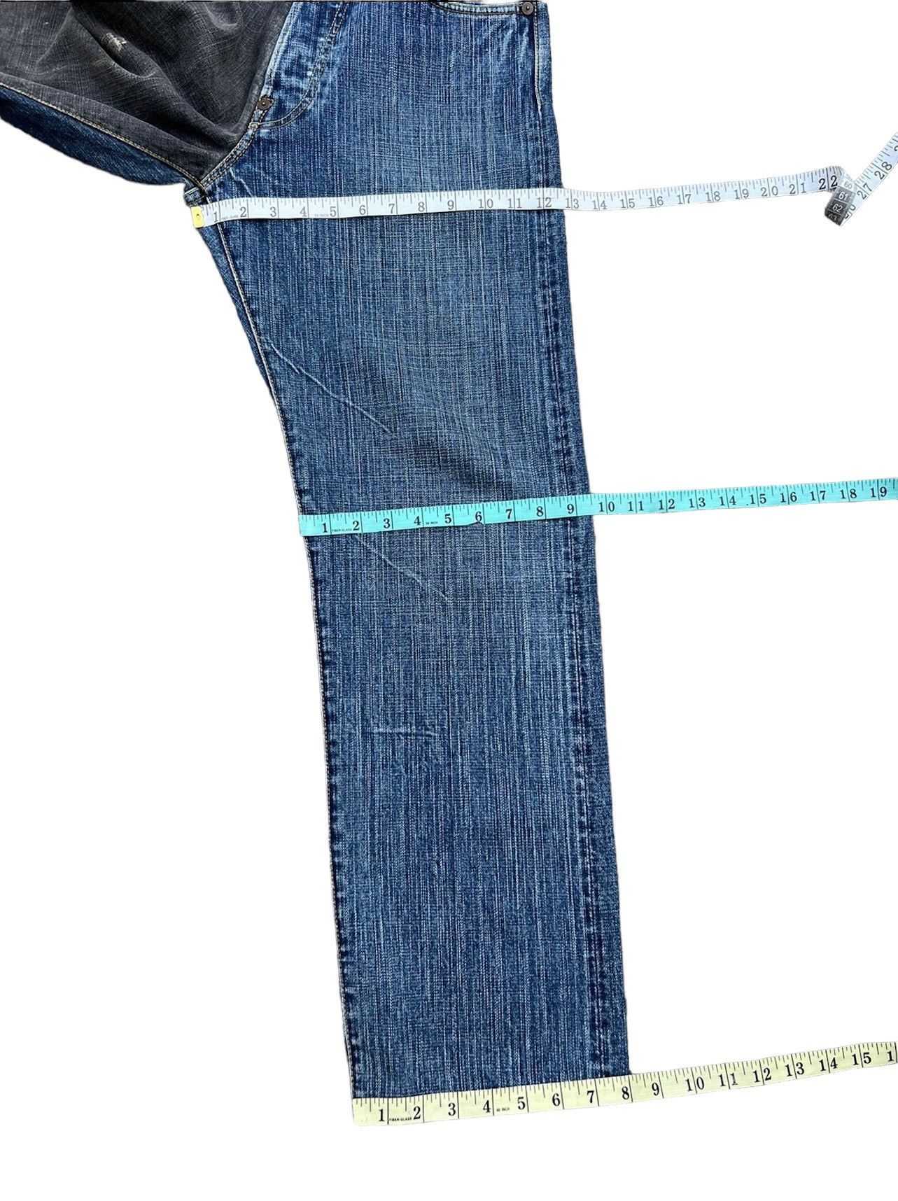 Evisu Vintage Evisu Genes Paris Two Faces Denim Selvedge Jeans Size US 30 / EU 46 - 4 Thumbnail