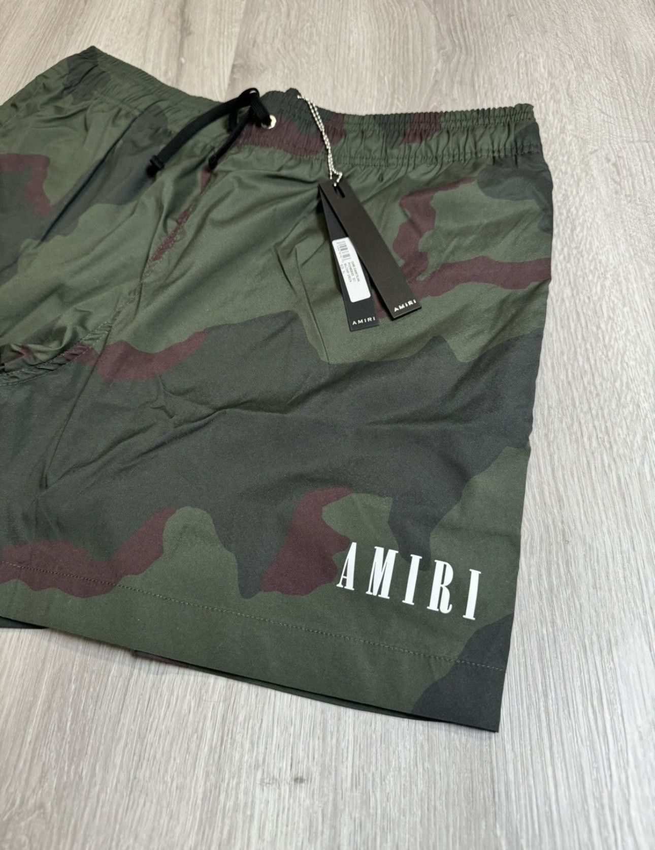 Amiri Amiri Core Logo Swim Shorts NEW Size US 32 / EU 48 - 2 Thumbnail