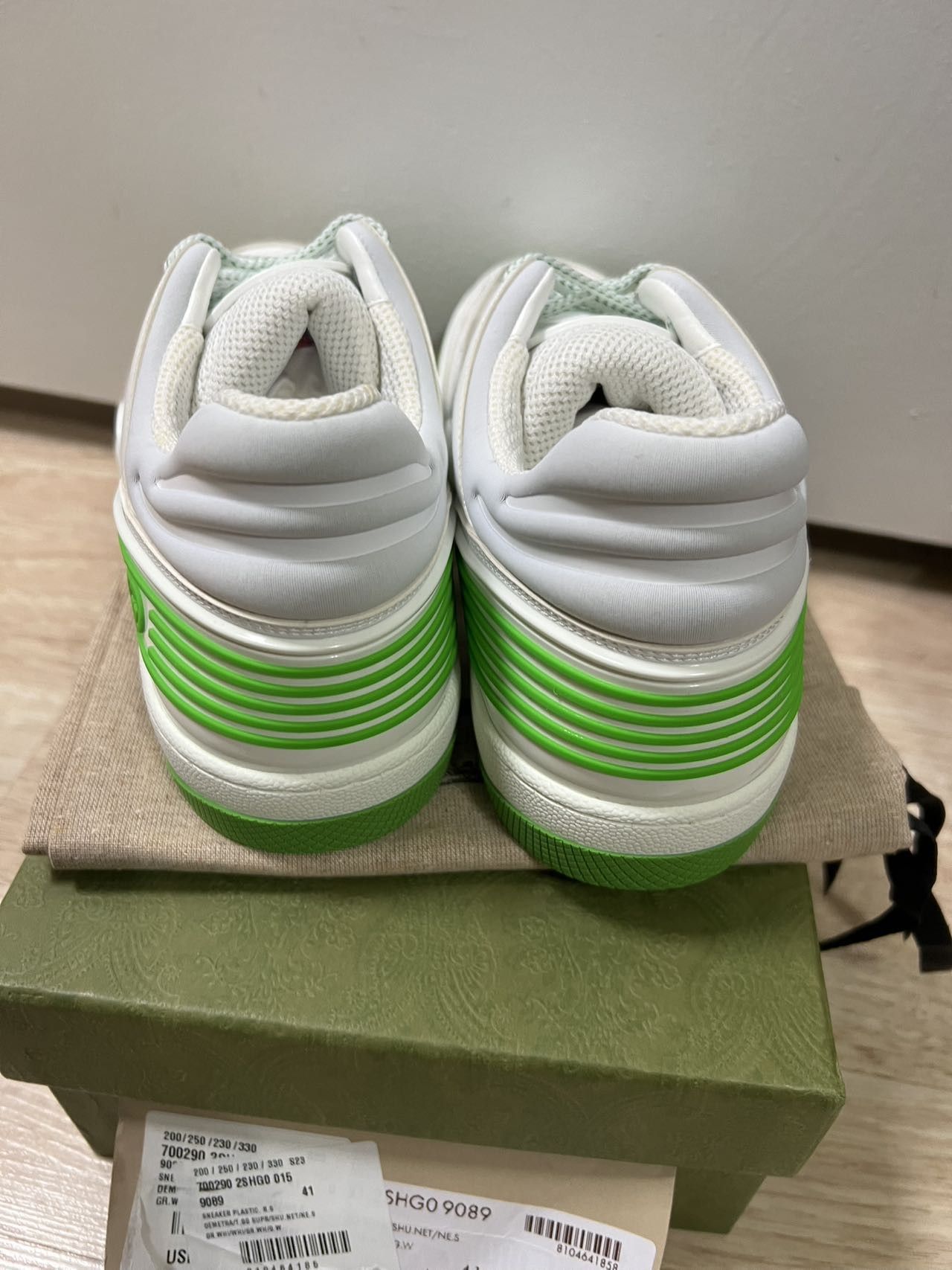 Gucci Gucci Demetra GG Low White (Women's) Size US 11 / IT 41 - 4 Thumbnail