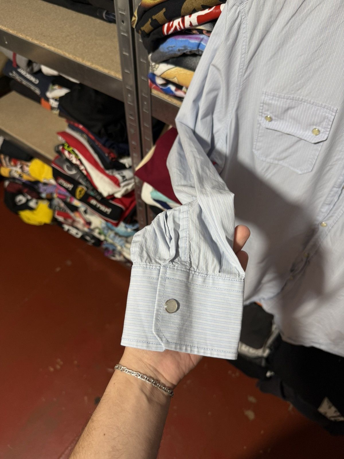 Iceberg Vintage Luxury Iceberg Classic Luxury Button Up Shirt Size US XL / EU 56 / 4 - 11 Thumbnail