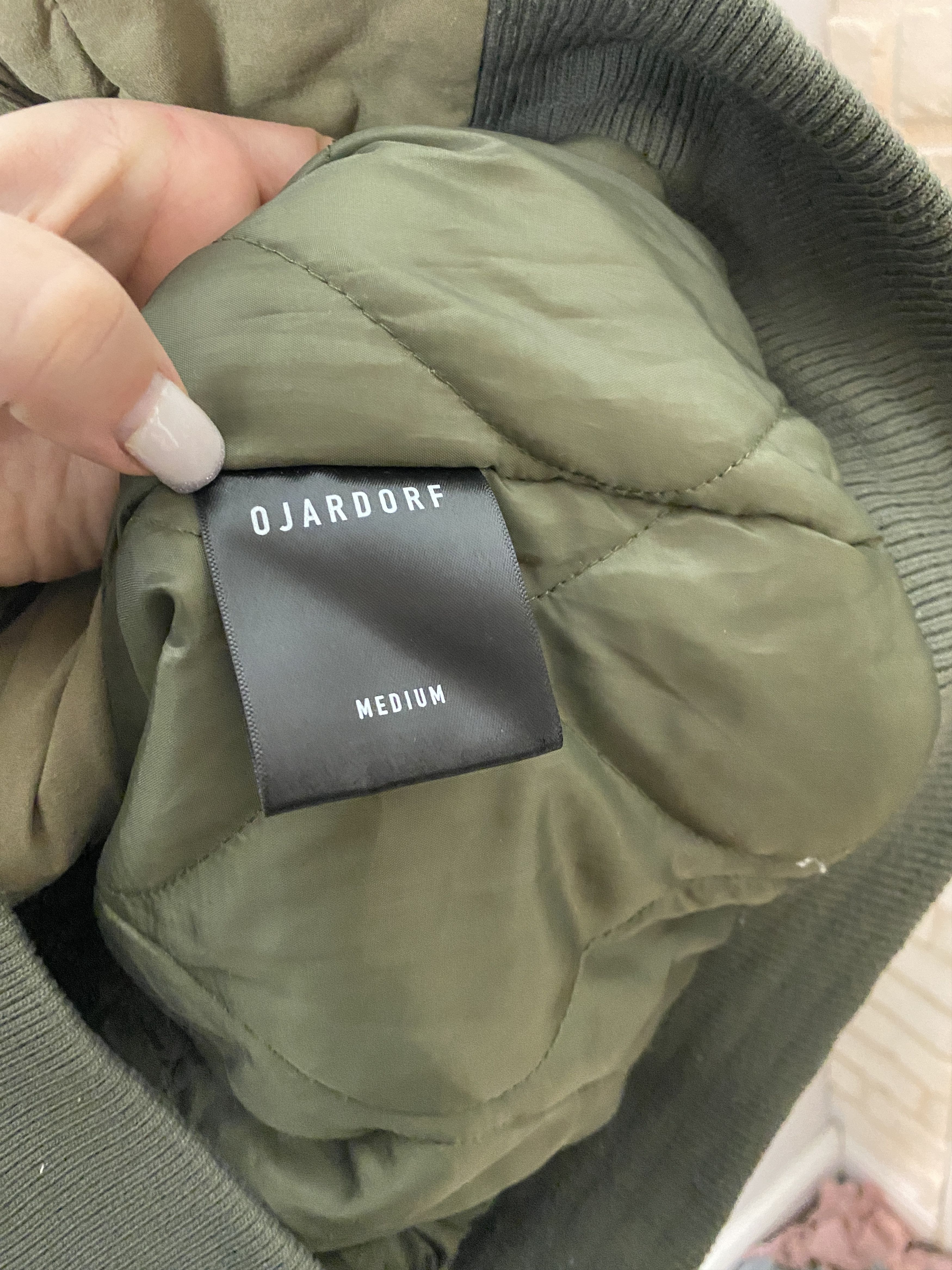 Designer Ojardorf Bomber military jacket Vietnam Flak MA-1 Size US M / EU 48-50 / 2 - 4 Thumbnail