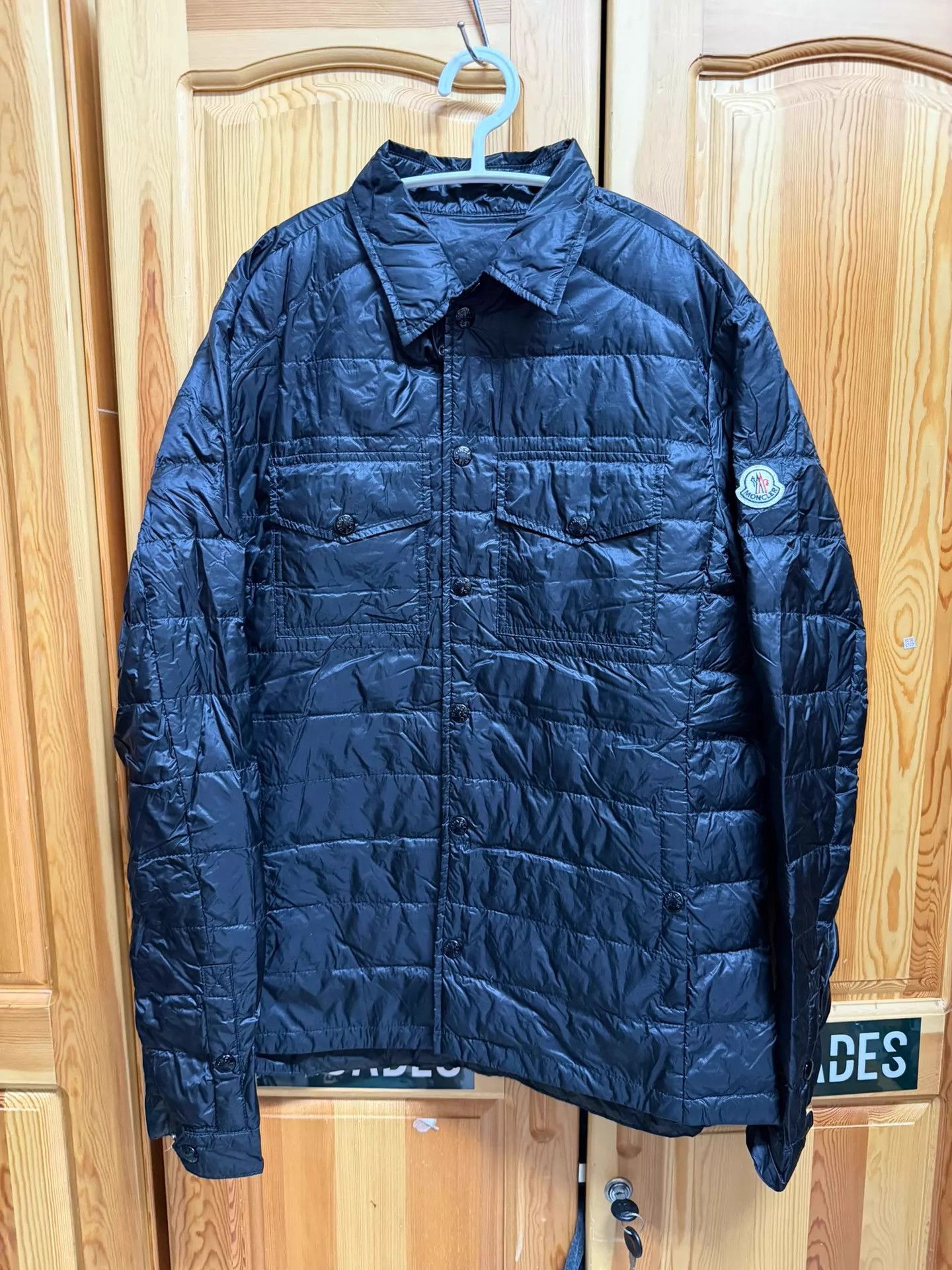 Moncler Moncler Black Puffer Jacket Size 3 Size US L / EU 52-54 / 3 - 1 Thumbnail