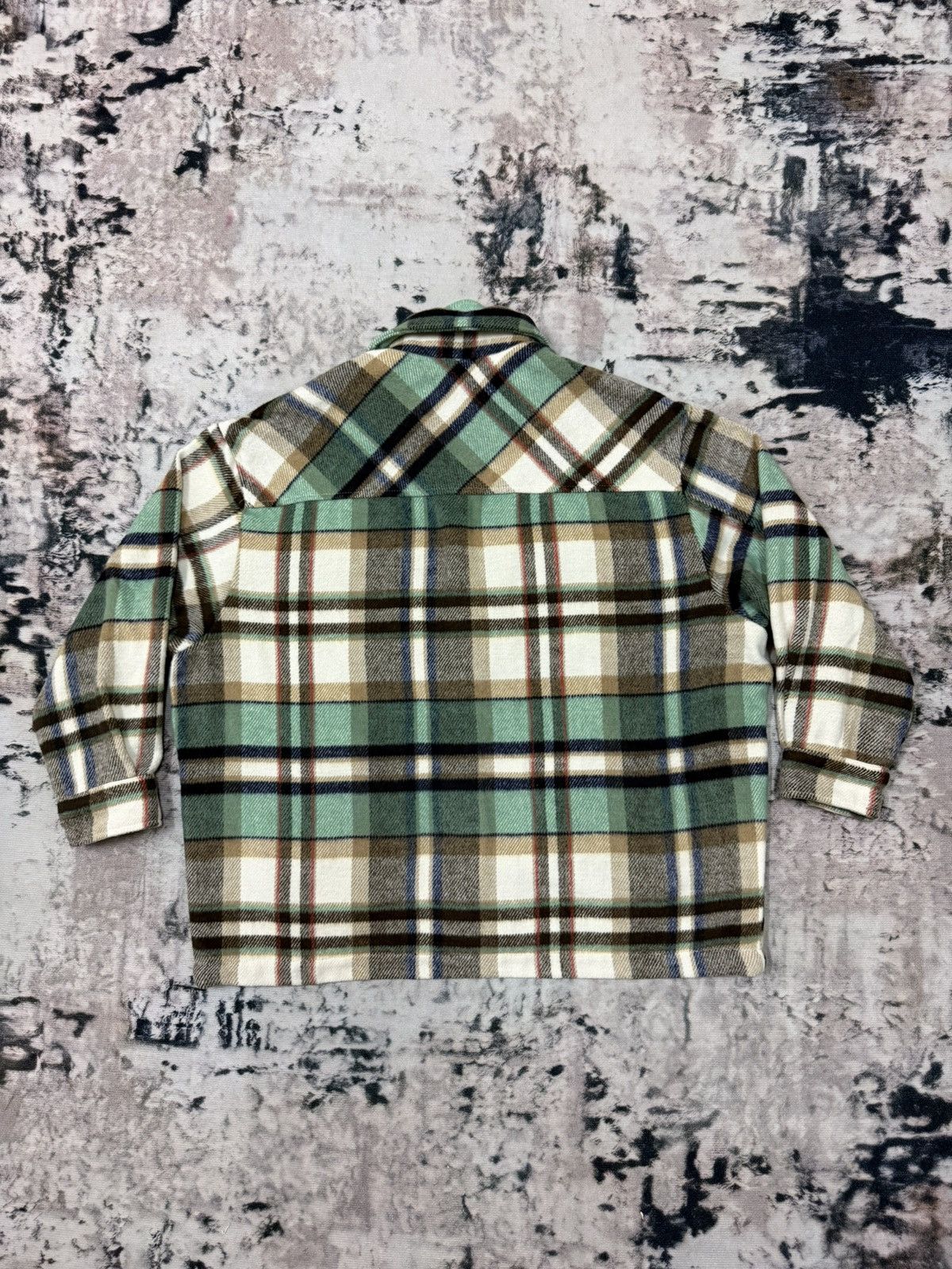 Designer × Japanese Brand × Zara Zara Plaid Flannel Button Up Baggy Jacket Size L / US 10 / IT 46 - 7 Thumbnail