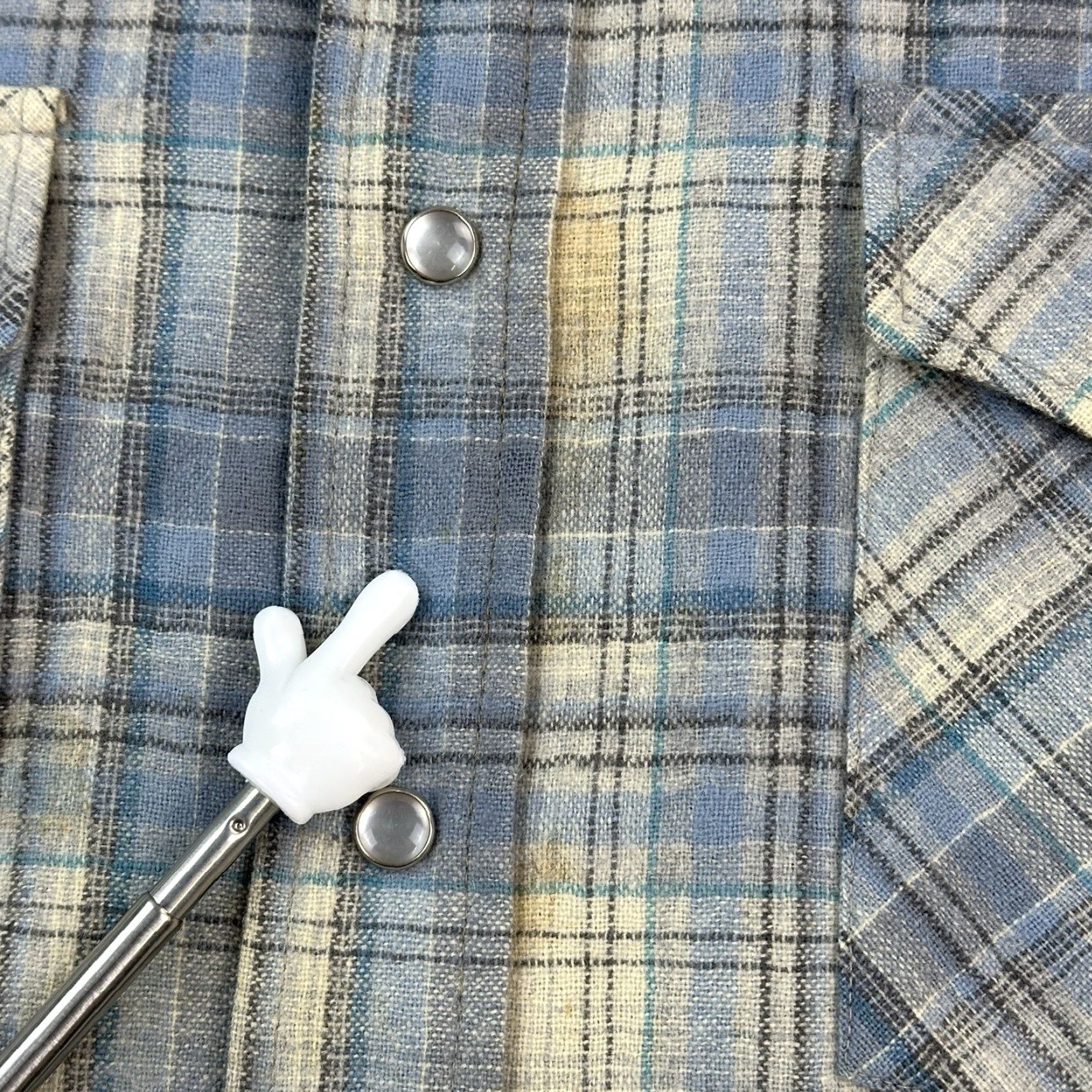 Pendleton VINTAGE Pendleton Shirt Mens M Wool Pearl Snap Western Wear USA Shirt Mens M Blue Plaid 70s Classic Cowboy Western Mens Size US M / EU 48-50 / 2 - 5 Thumbnail