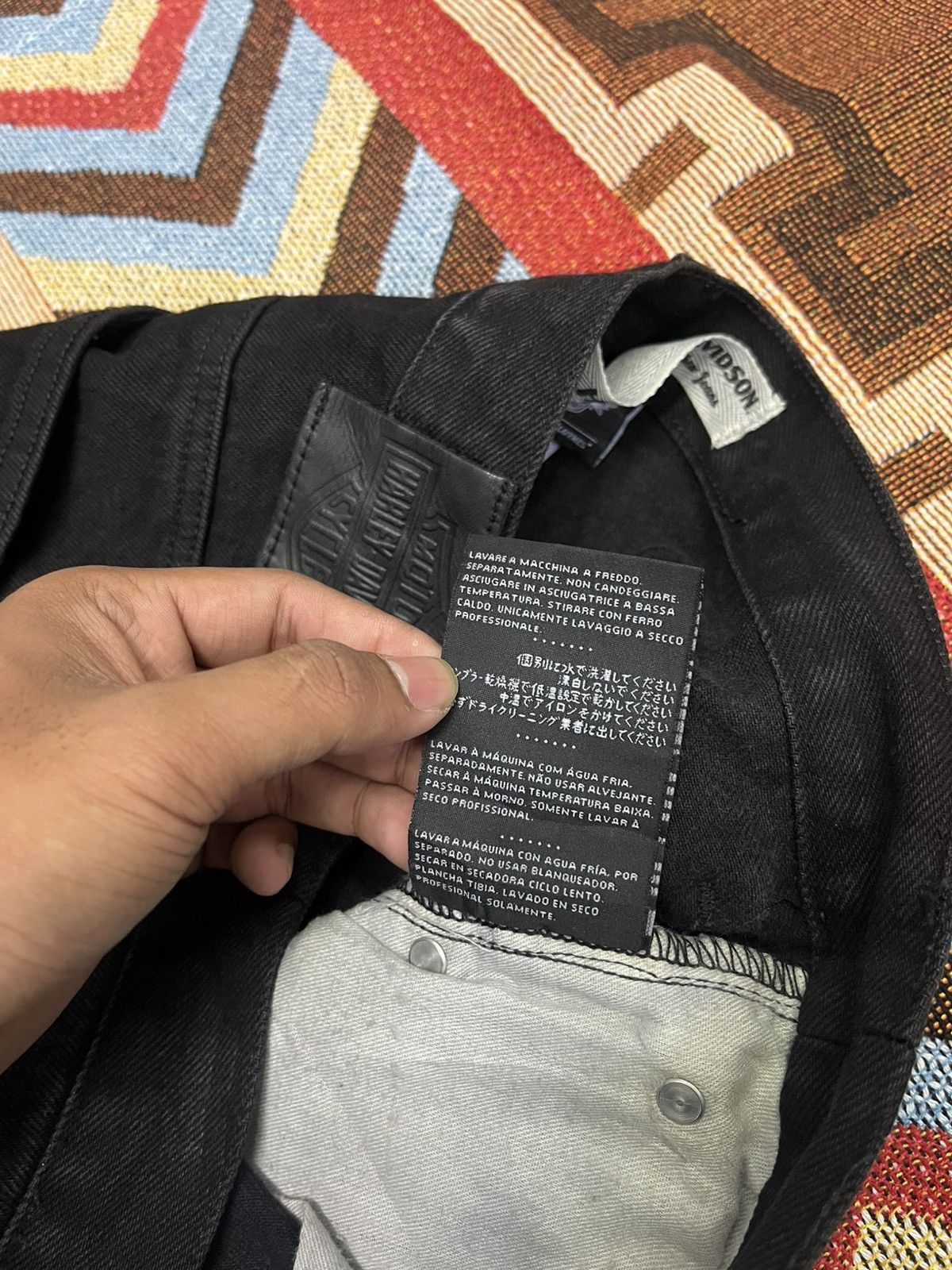 Harley Davidson 💀Harley Davidson Motor Cycles Jeans💀 Size US 32 / EU 48 - 11 Thumbnail
