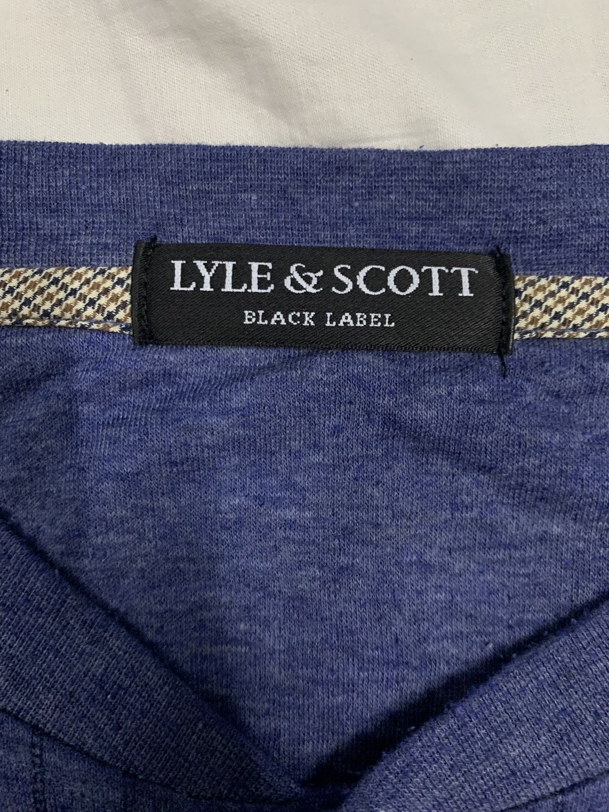 Lyle & Scott Vintage Lyle & Scott Striped Small Logo Pullover Sweater Size US M / EU 48-50 / 2 - 15 Thumbnail