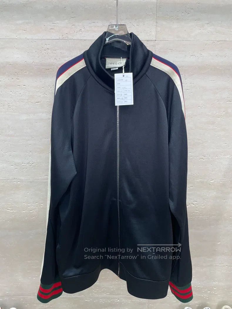 Gucci Gucci Classic jacket with striped zipper Size US XXL / EU 58 / 5 - 1 Thumbnail