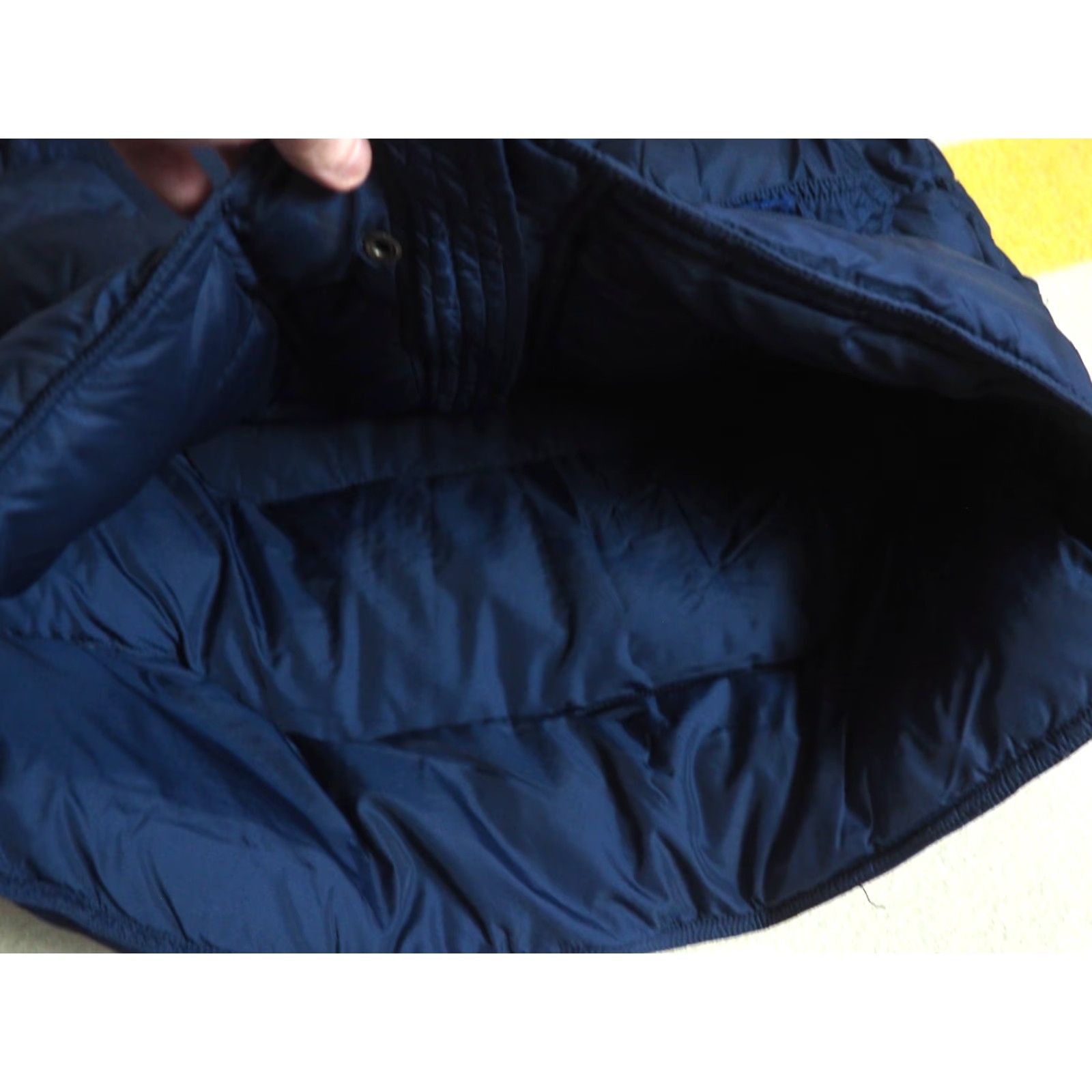 Jansport VTG Jansport Vest Navy Blue Goose Down Zip Snap Outdoor Lodge Puffer Mens L 80s Size US L / EU 52-54 / 3 - 7 Thumbnail