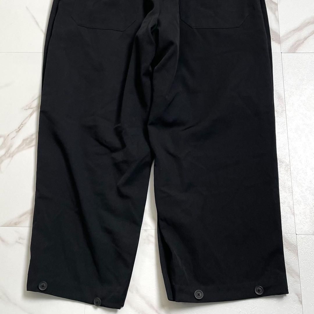 Yohji Yamamoto Yohji Yamamoto Pour Homme - Asymmetrical Buttons Wide Pants Size US 30 / EU 46 - 7 Thumbnail