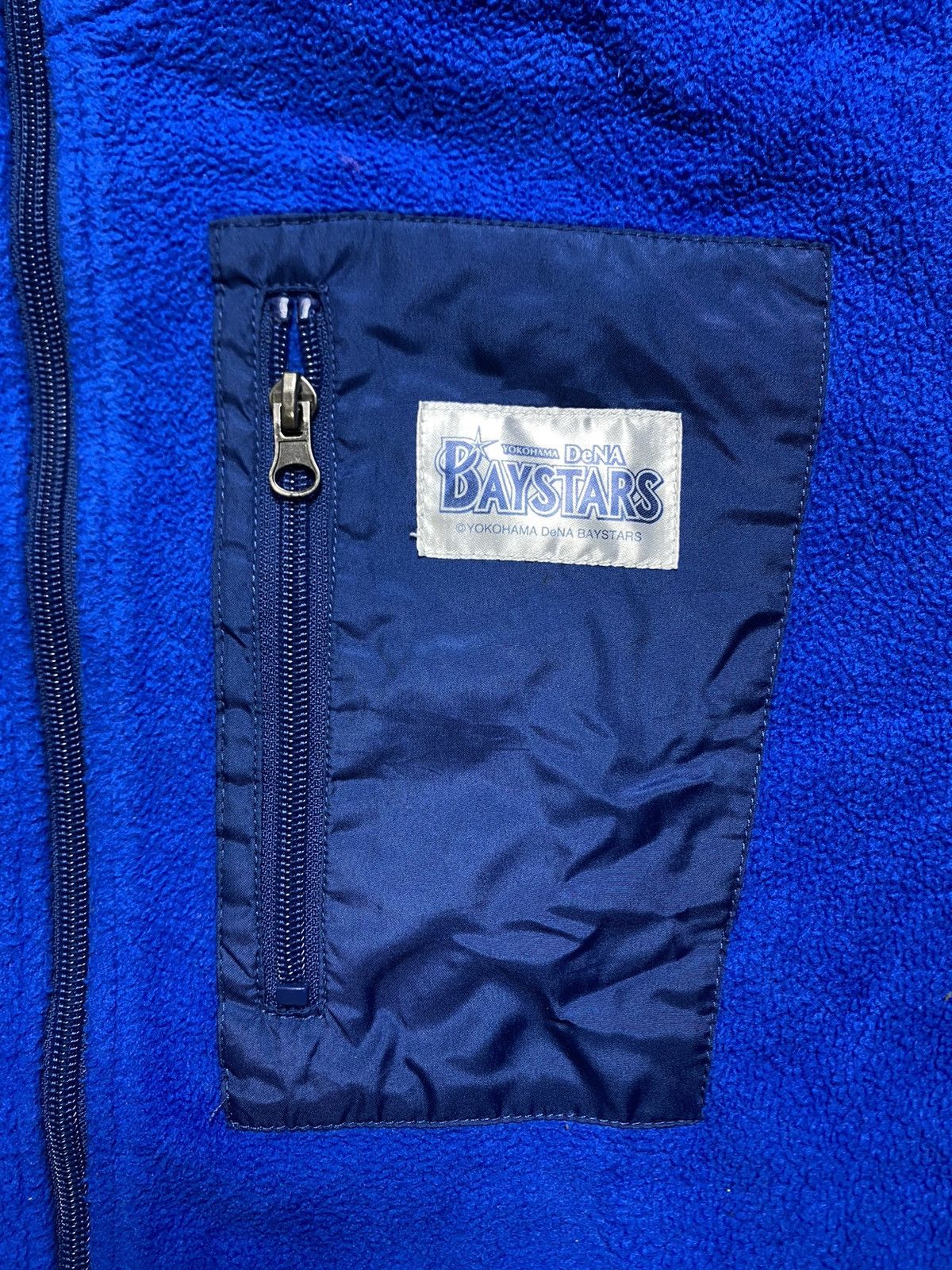 Other VINTAGE YOKOHAMA DeNA BAYSTARS FLEECE JACKET Size US M / EU 48-50 / 2 - 6 Thumbnail