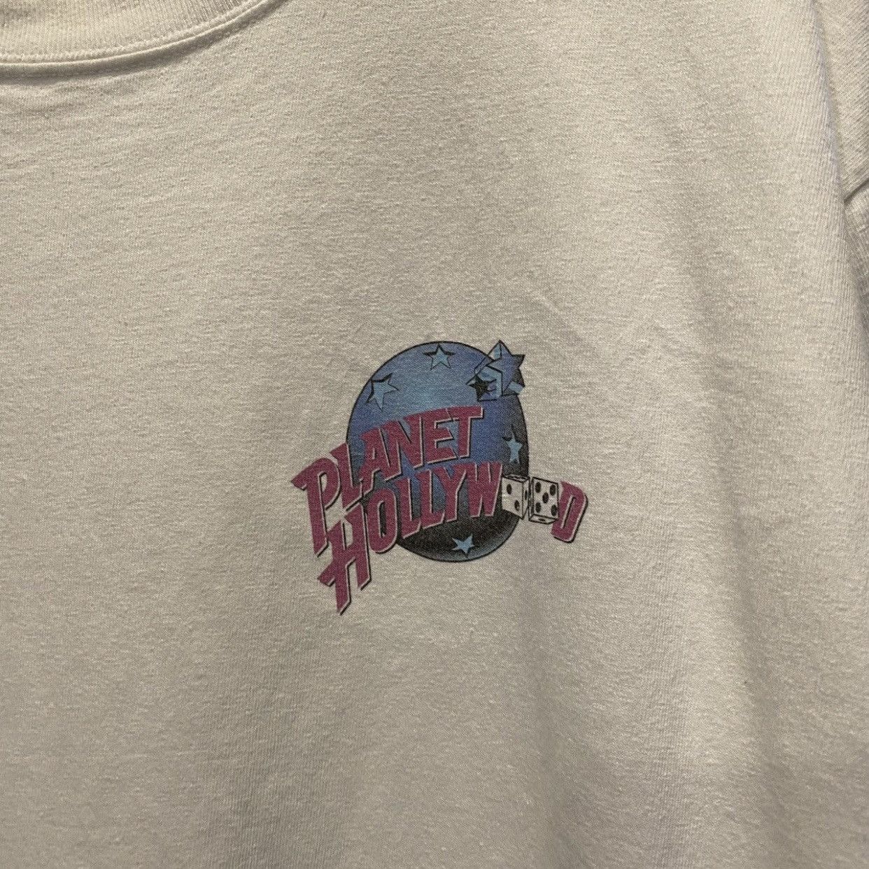 Planet Hollywood VTG 90s Planet Hollywood Las Vegas Biker Graphic T-Shirt Size US XL / EU 56 / 4 - 6 Thumbnail