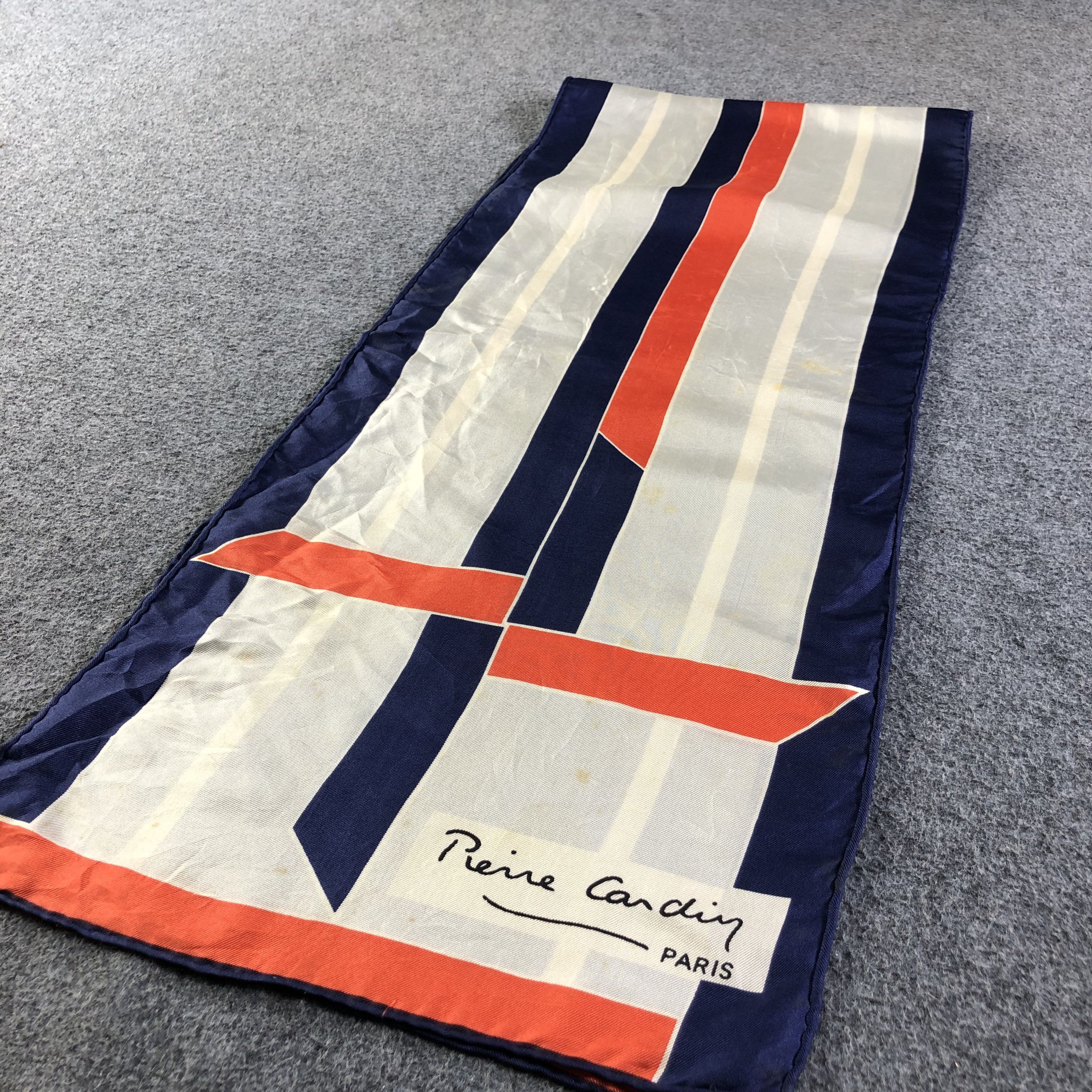 Pierre Cardin Pierre Cardin Silk Stole Silk Scarf M946 Size ONE SIZE - 3 Thumbnail