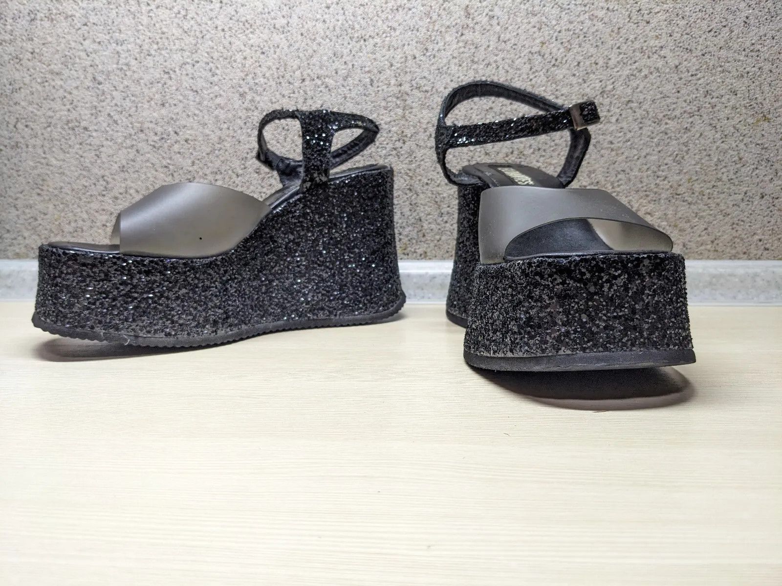 Designer EL DANTES Vintage Platform Shoes size 37 Size US 7 / IT 37 - 2 Thumbnail
