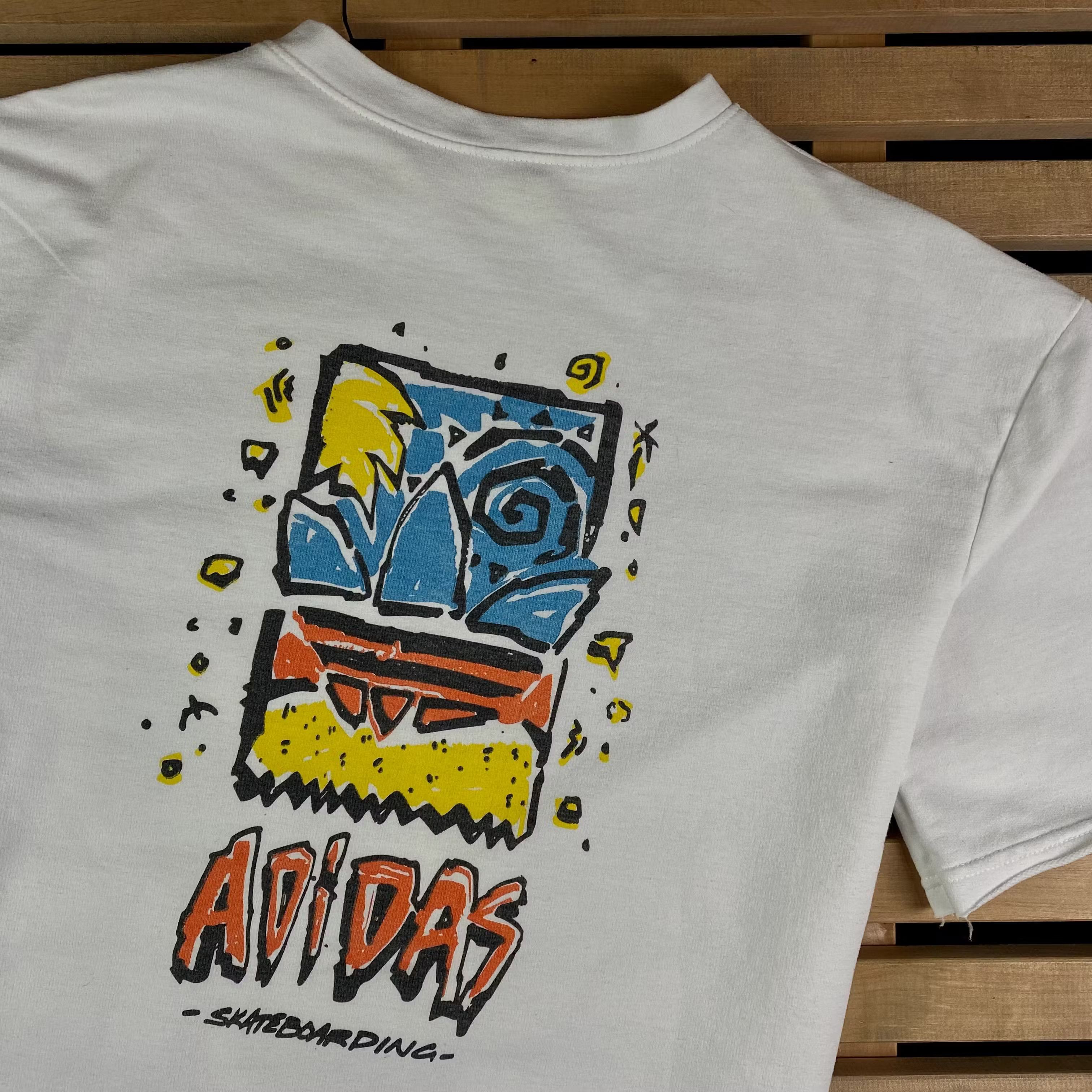 Adidas × Vintage Mens Vintage T Shirt Adidas Originals Size M Size US M / EU 48-50 / 2 - 8 Thumbnail