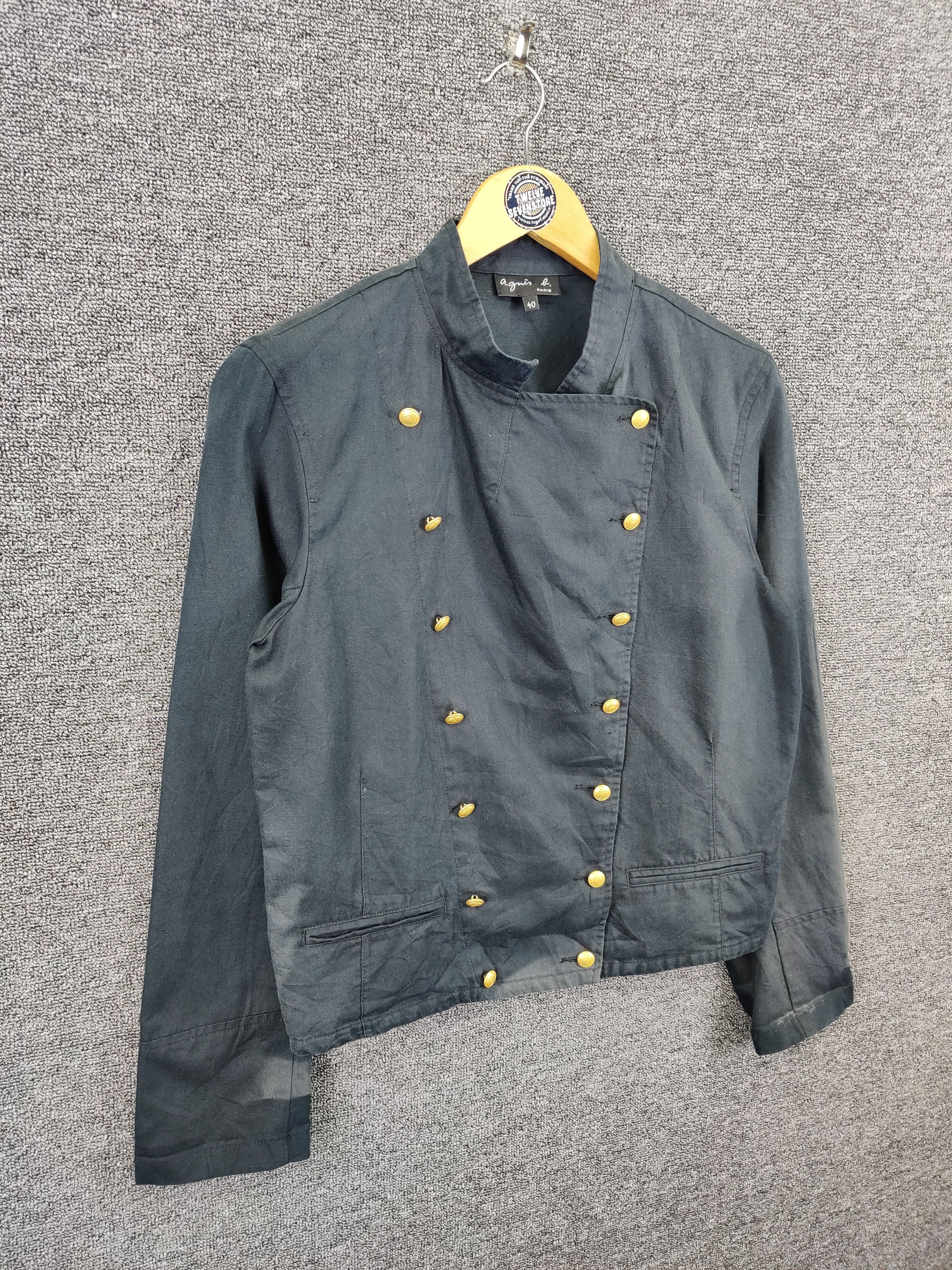 agnes b. Vintage Agnes B Napoleon Jacket Double Breasted Size US M / EU 48-50 / 2 - 5 Thumbnail