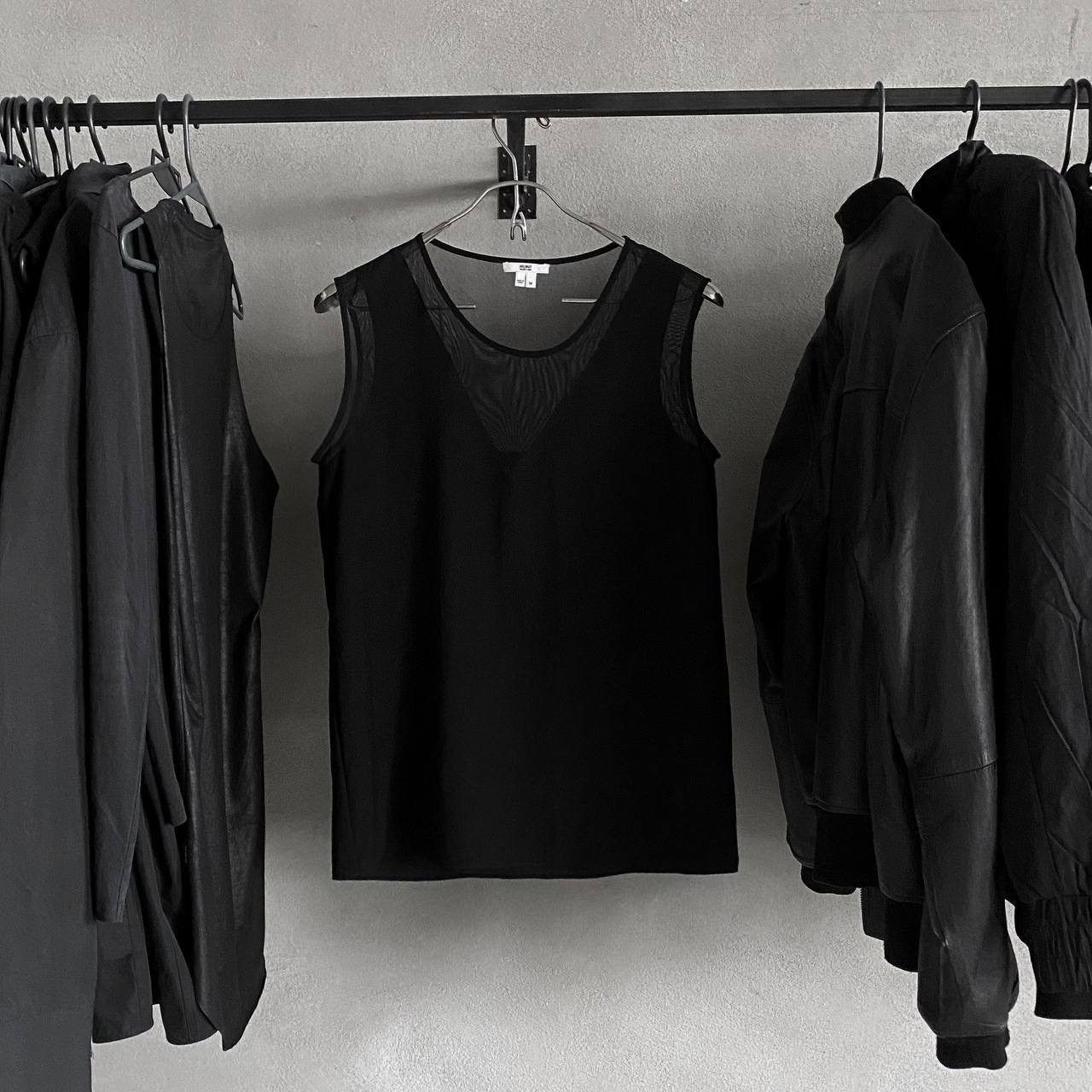 Helmut Lang Helmut Lang Mesh Avangard Tanktop Size US S / EU 44-46 / 1 - 1 Thumbnail