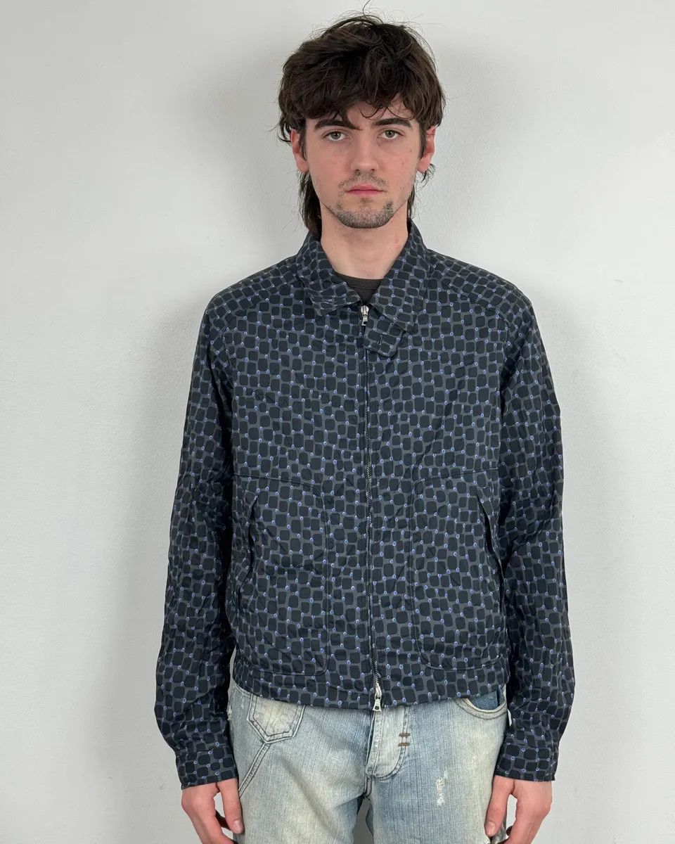 Dries Van Noten Dries Van Noten Grey & Blue Light Zip Up Jacket Size M / US 6-8 / IT 42-44 - 2 Thumbnail
