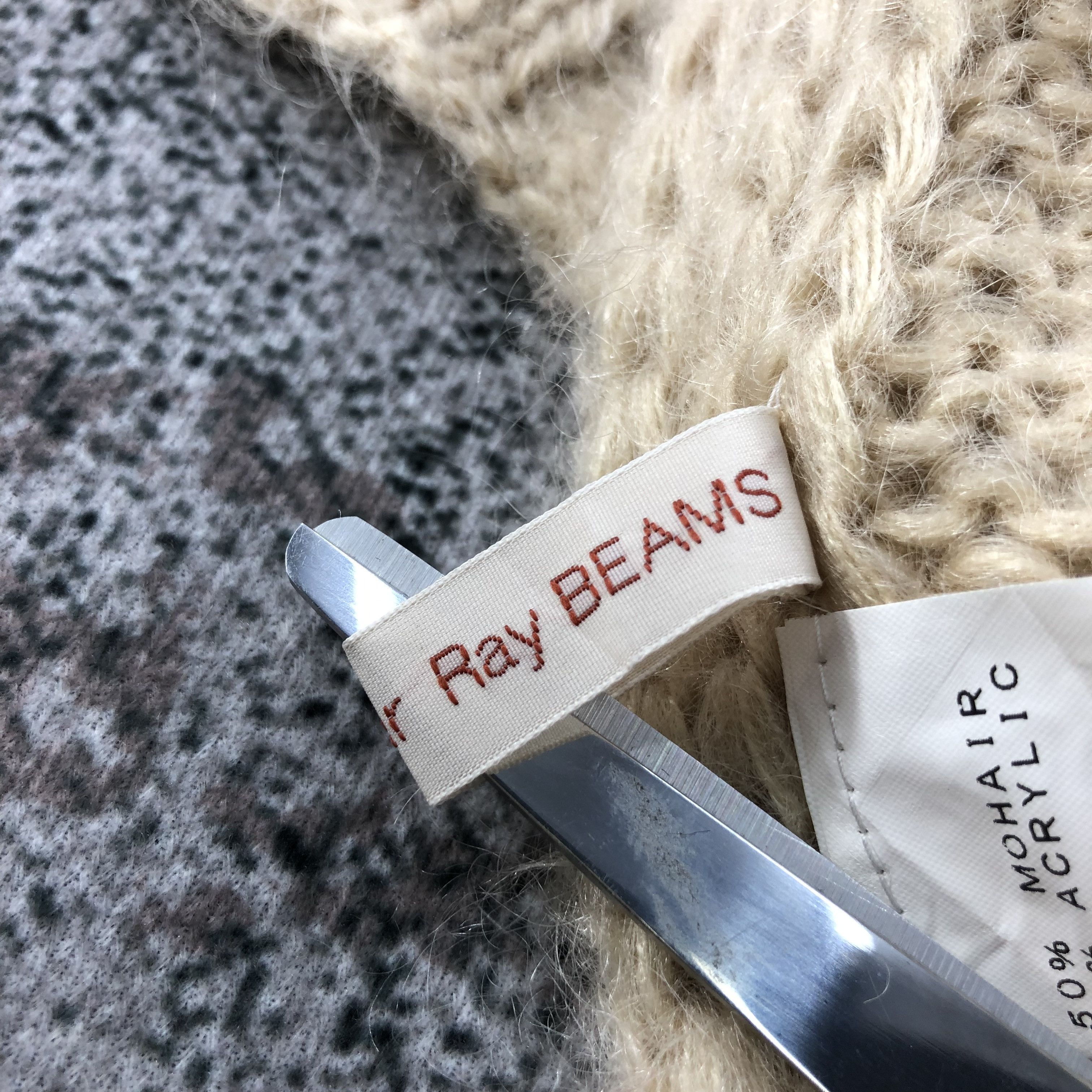 Beams Plus Beams Mohair Scarf Muffler Neckwear V592 Size ONE SIZE - 6 Thumbnail