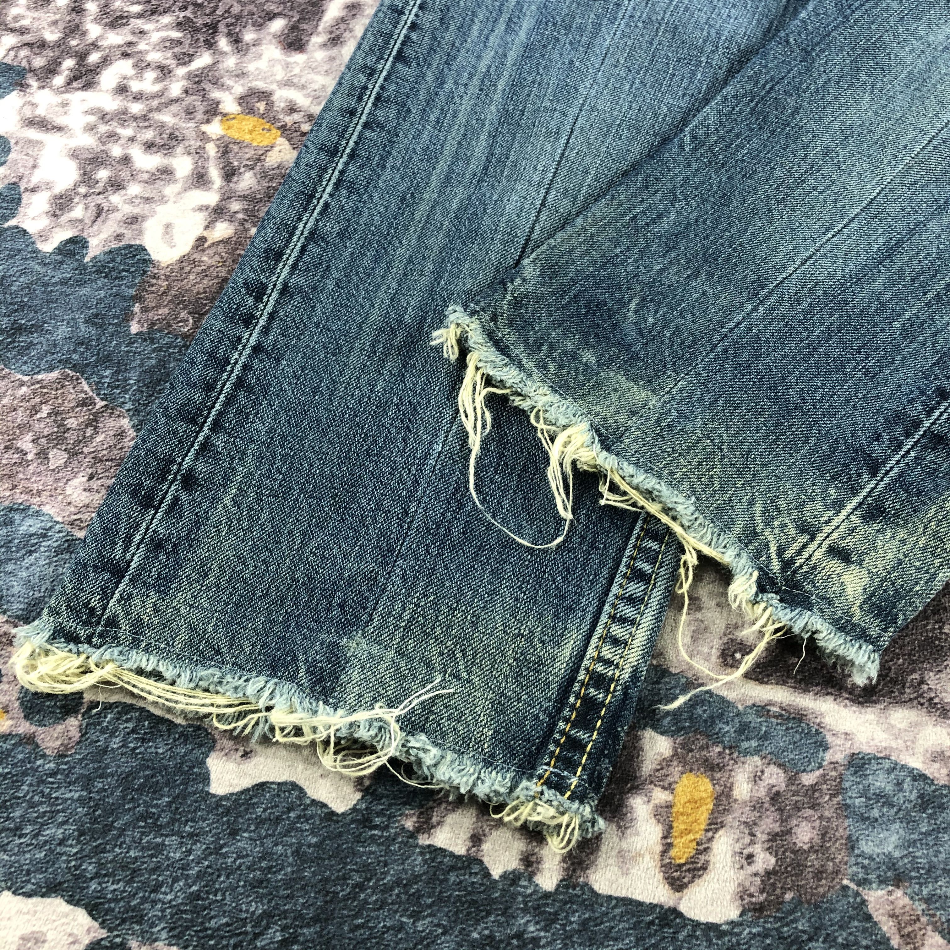Levi's × Vintage Vintage 90s Blue Wash Levis 501 Jeans-JM2515 Size US 34 / EU 50 - 4 Thumbnail