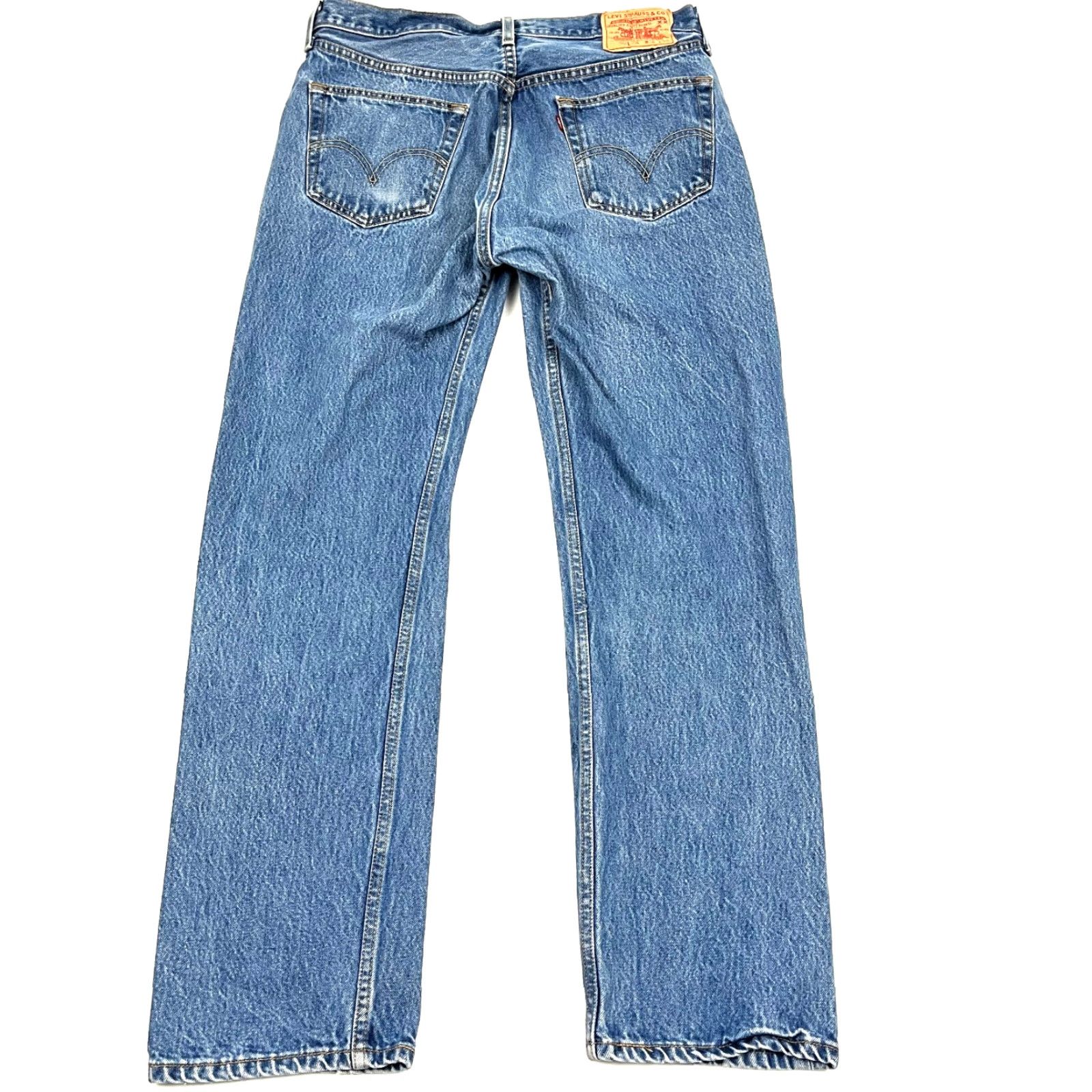 Levi's VTG Levi's 501 XX Jeans Mens 33 x 30 Blue Denim Cotton Straight Button Fly Mexico Size US 33 - 4 Thumbnail