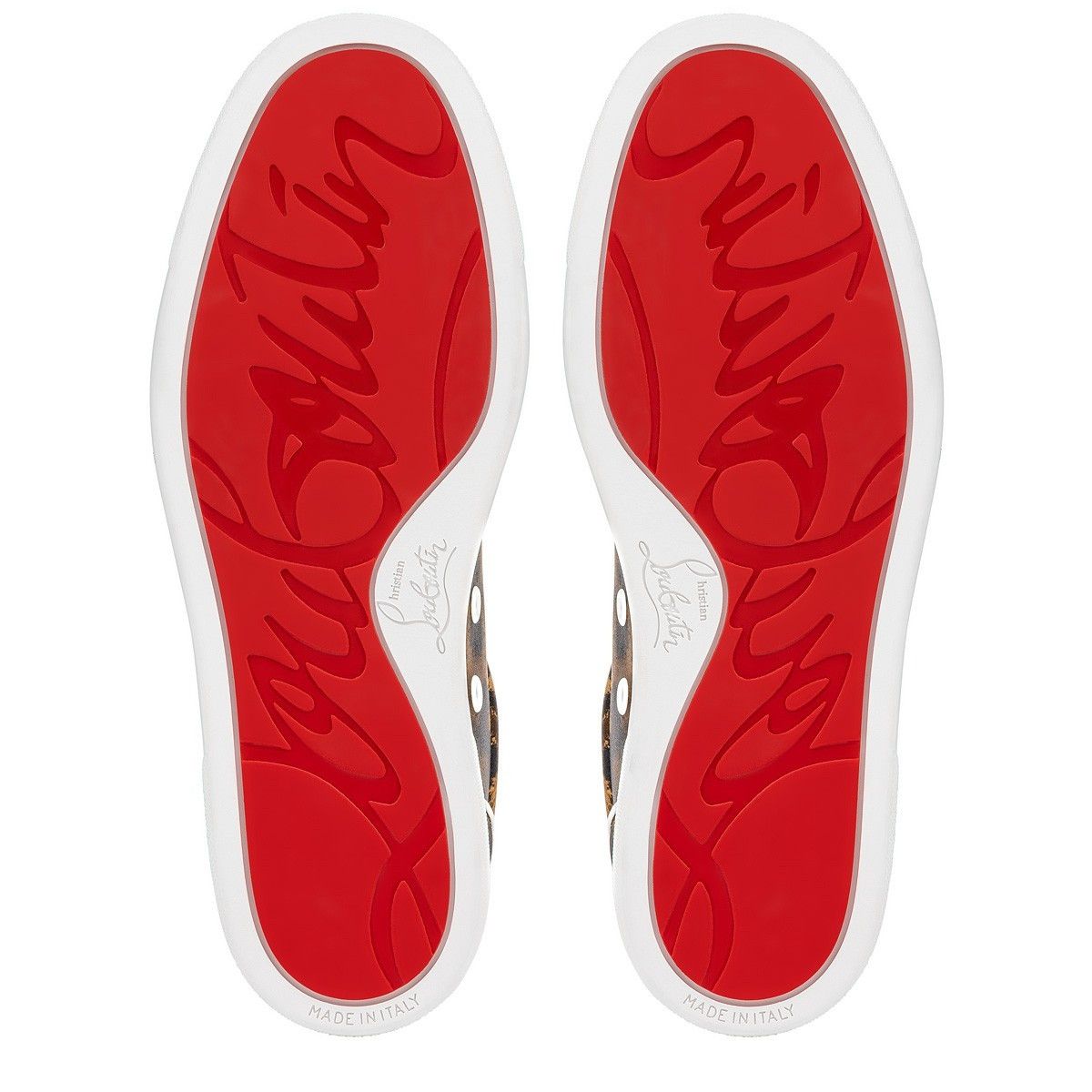 Christian Louboutin o1s1wg110924 Fun Vieira Sneakers in Brown Size US 9 / IT 39 - 5 Thumbnail