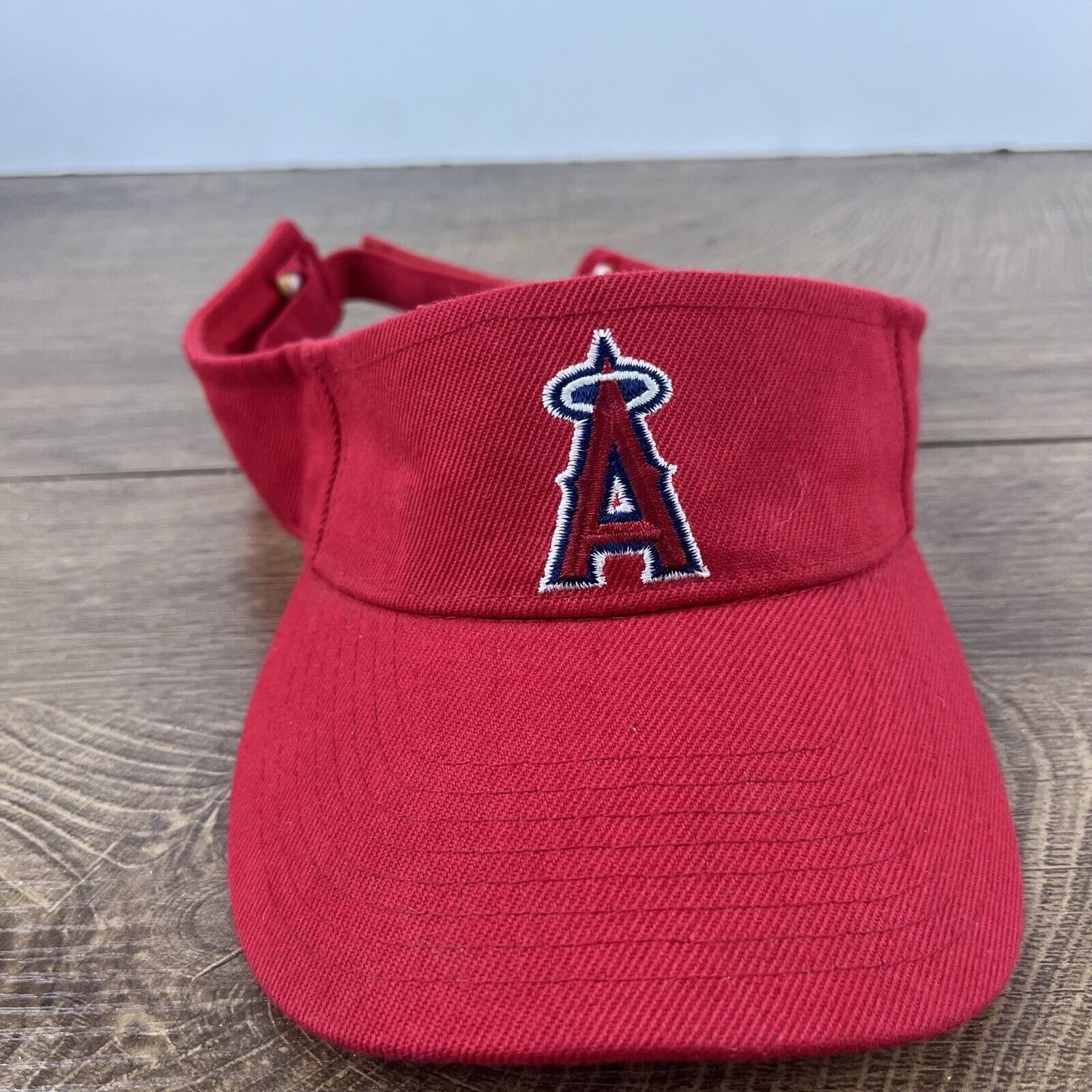 Other Los Angeles Angels Visor LA Hat Red Cap Adjustable Hat Red A Size ONE SIZE - 4 Thumbnail
